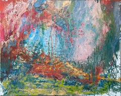 Paisaje de bosque de verano: parece verano