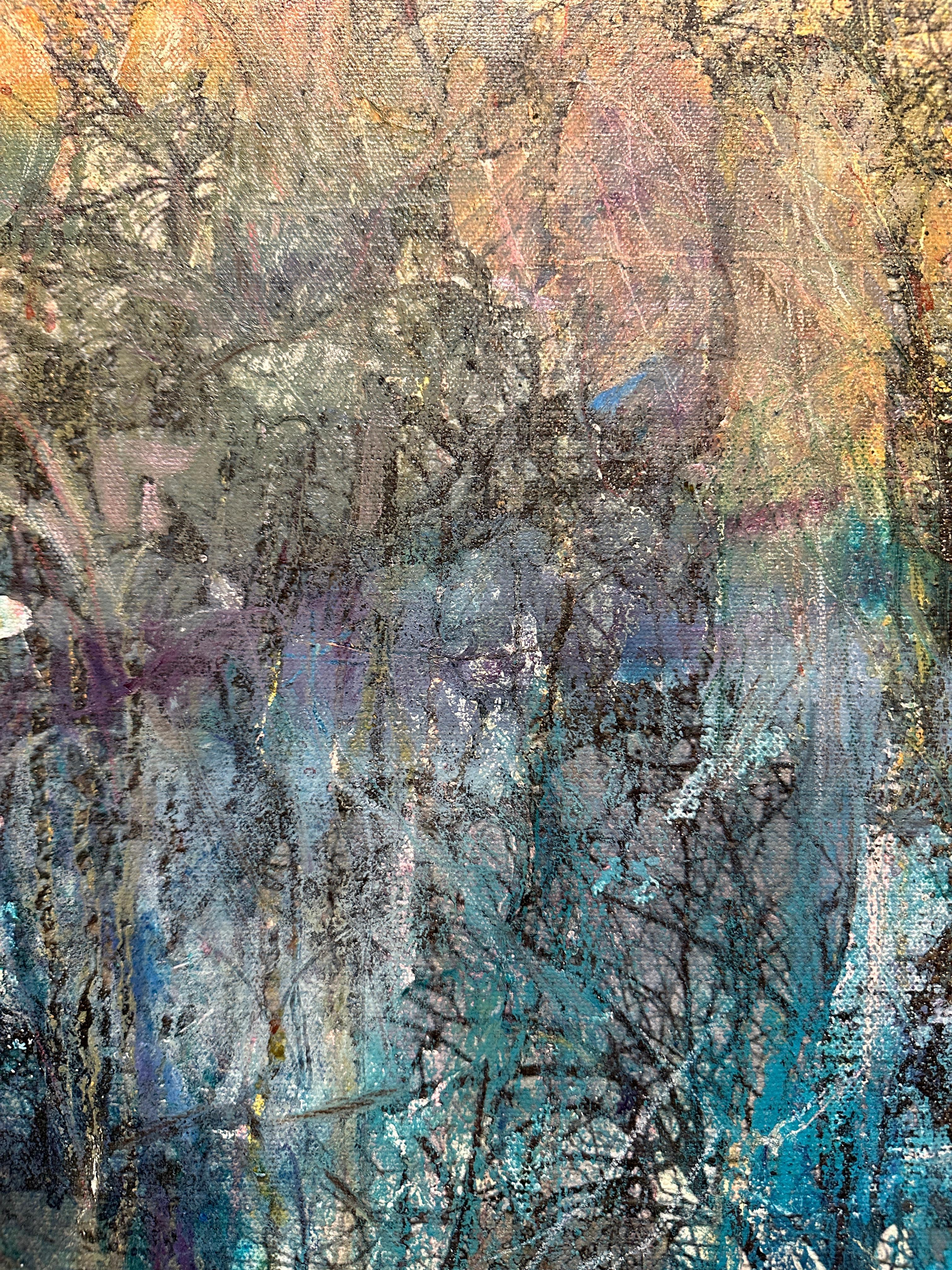 Winter Trees and Landscape: Bare Trees 16.23 For Sale 9