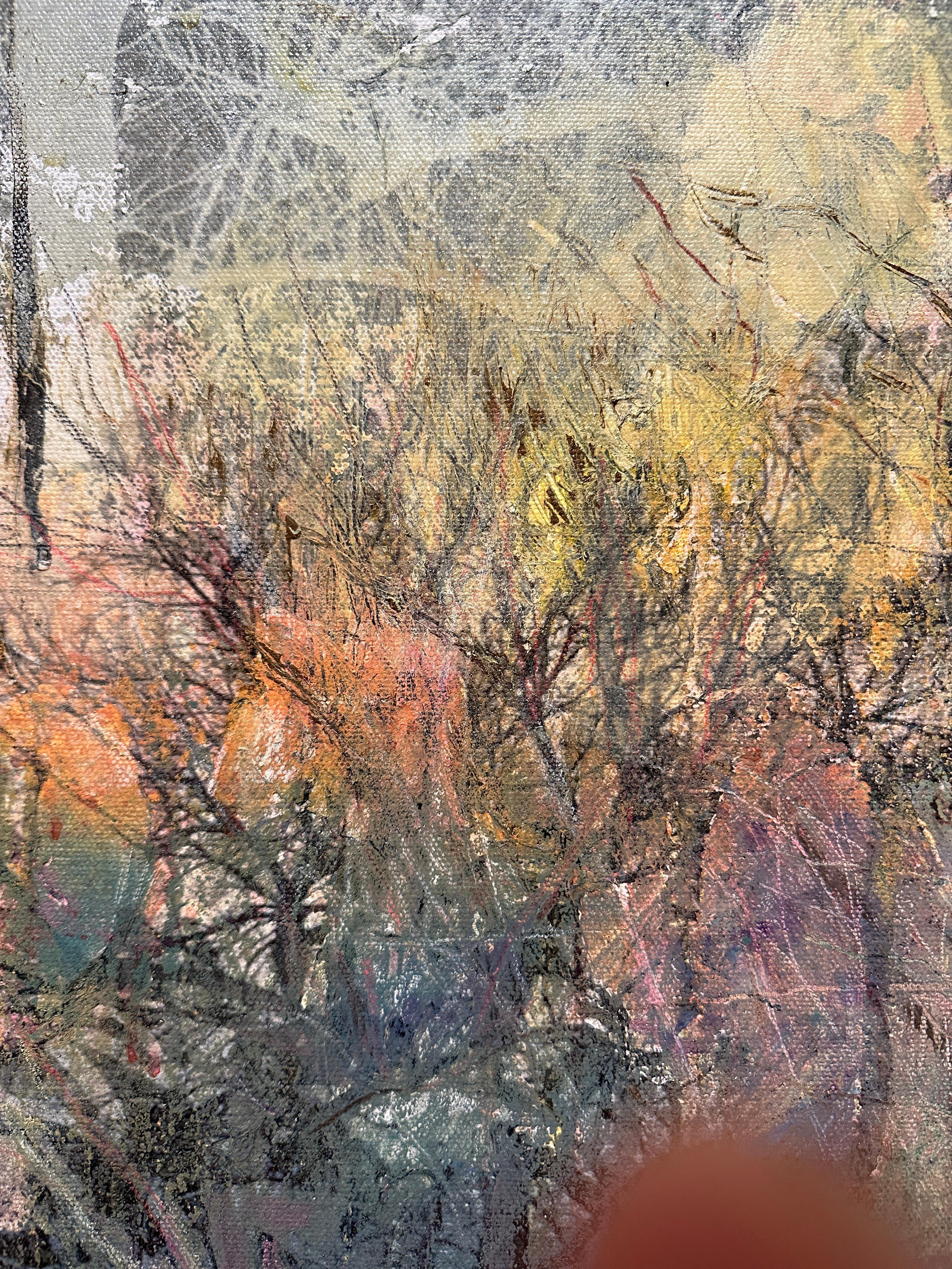 Winter Trees and Landscape: Bare Trees 16.23 For Sale 16