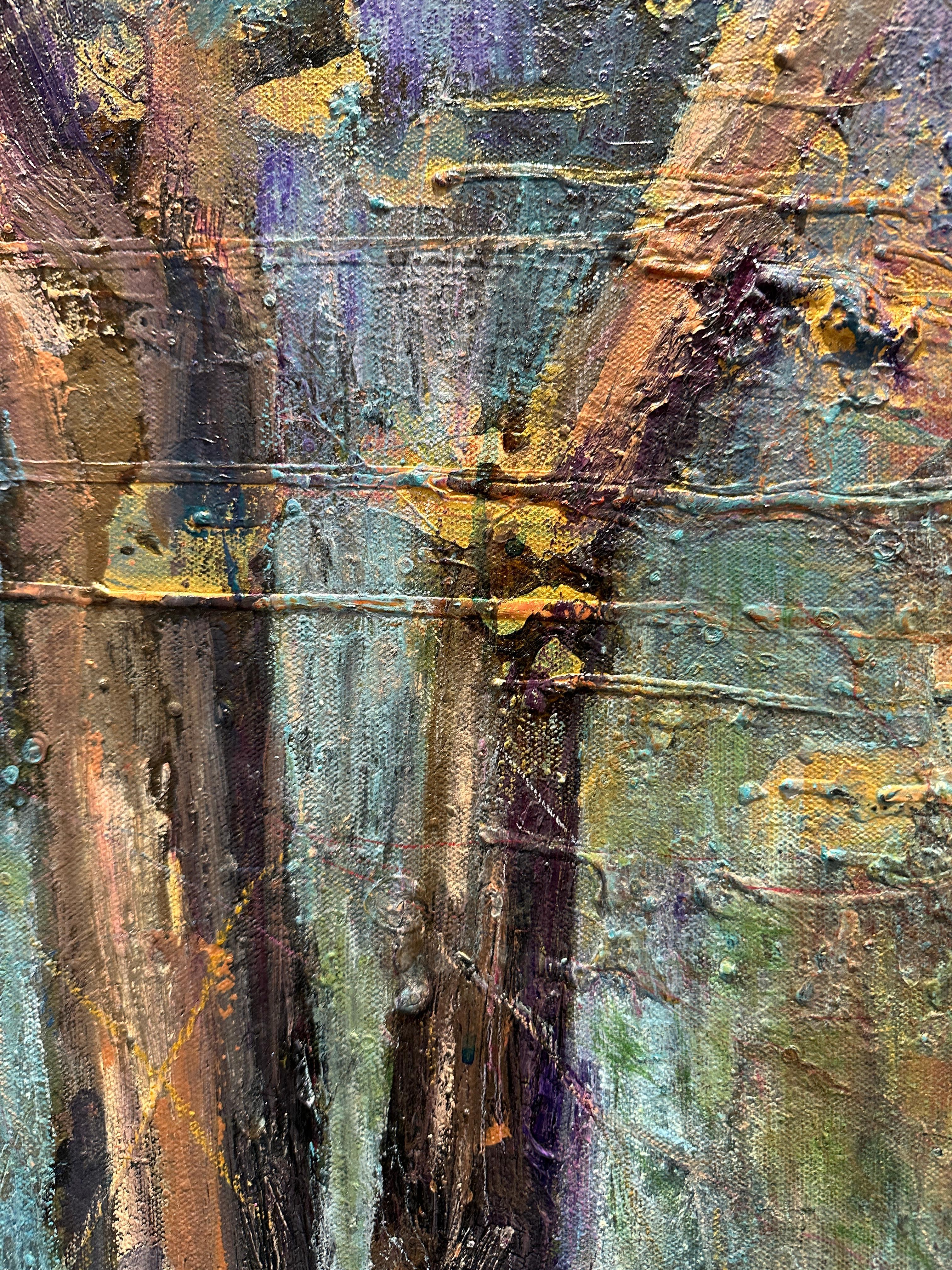 Interconnessione: Dipinti di alberi
Nel corso della mia carriera, che si estende per oltre due decenni, ho esplorato diversi soggetti e temi, ma il tema della connessione li lega tutti. Nella mia serie Bare Trees, mi addentro nell'intricata