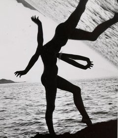 Weegee "Ocean Dancer Distortion" Photograph
