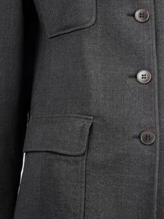 Weekend by Max Mara Single Breasted Blazer with Safari Pockets 1990s