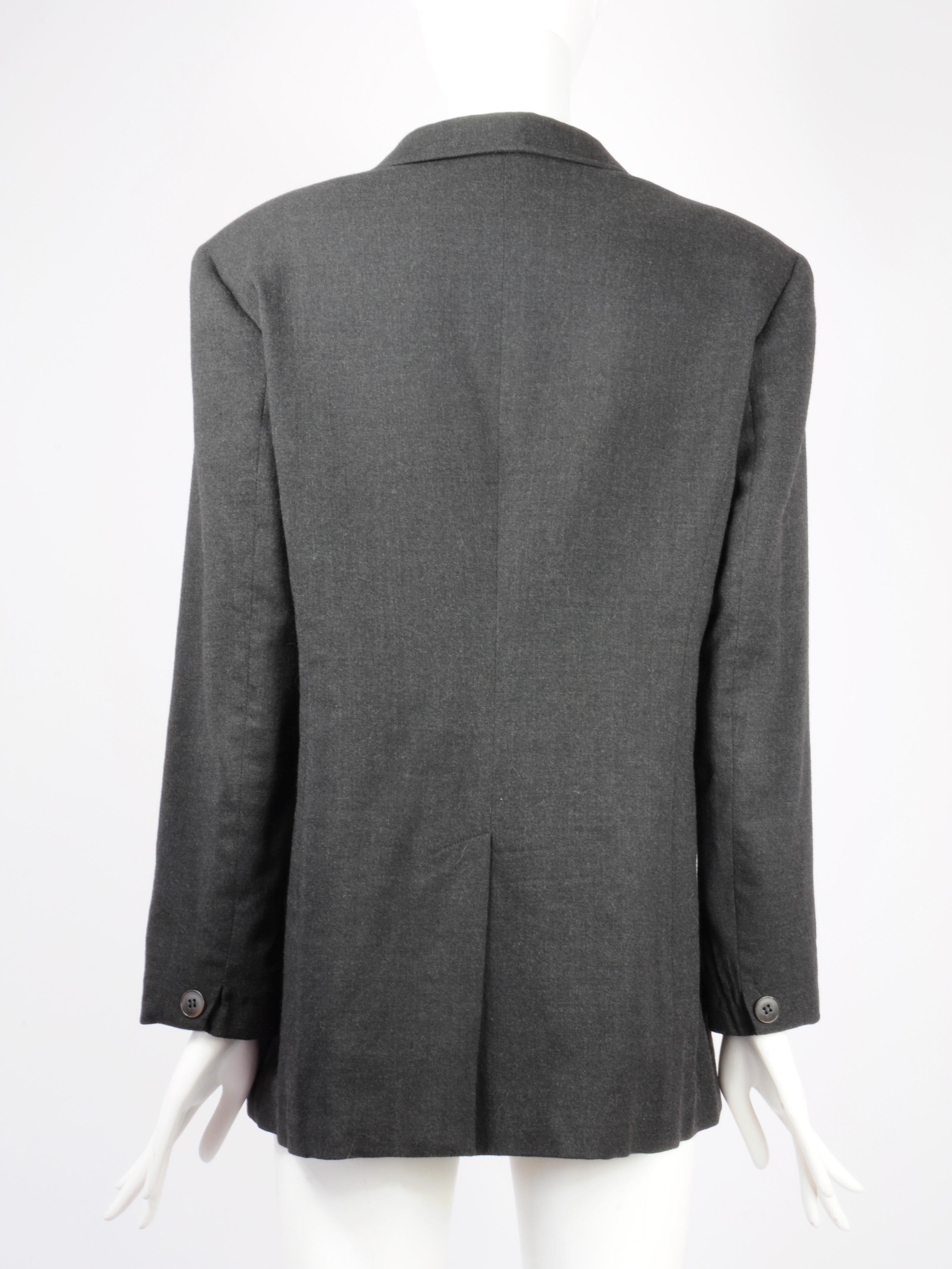 Weekend by Max Mara Single Breasted Blazer with Safari Pockets 1990s For Sale 3