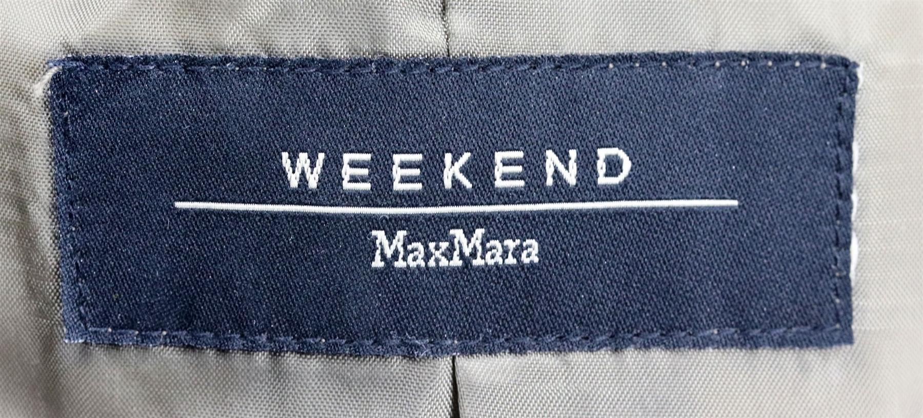 weekend max mara leather jacket