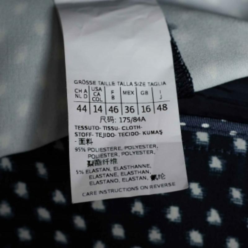 Donna Weekend Max Mara Pantaloni affusolati in crepe con stampa a pois neri M. I. in vendita