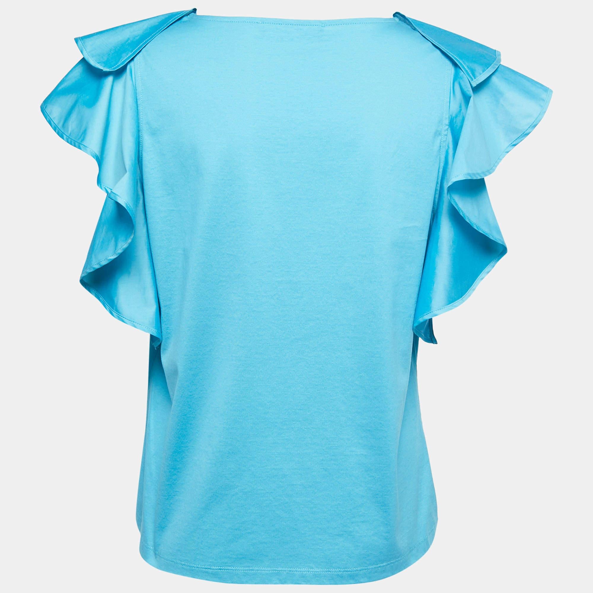Complement your elegance with a lovely blouse like this one. With its pretty design and prime quality fabric  this blouse is the best pick to look sophisticated and poised.