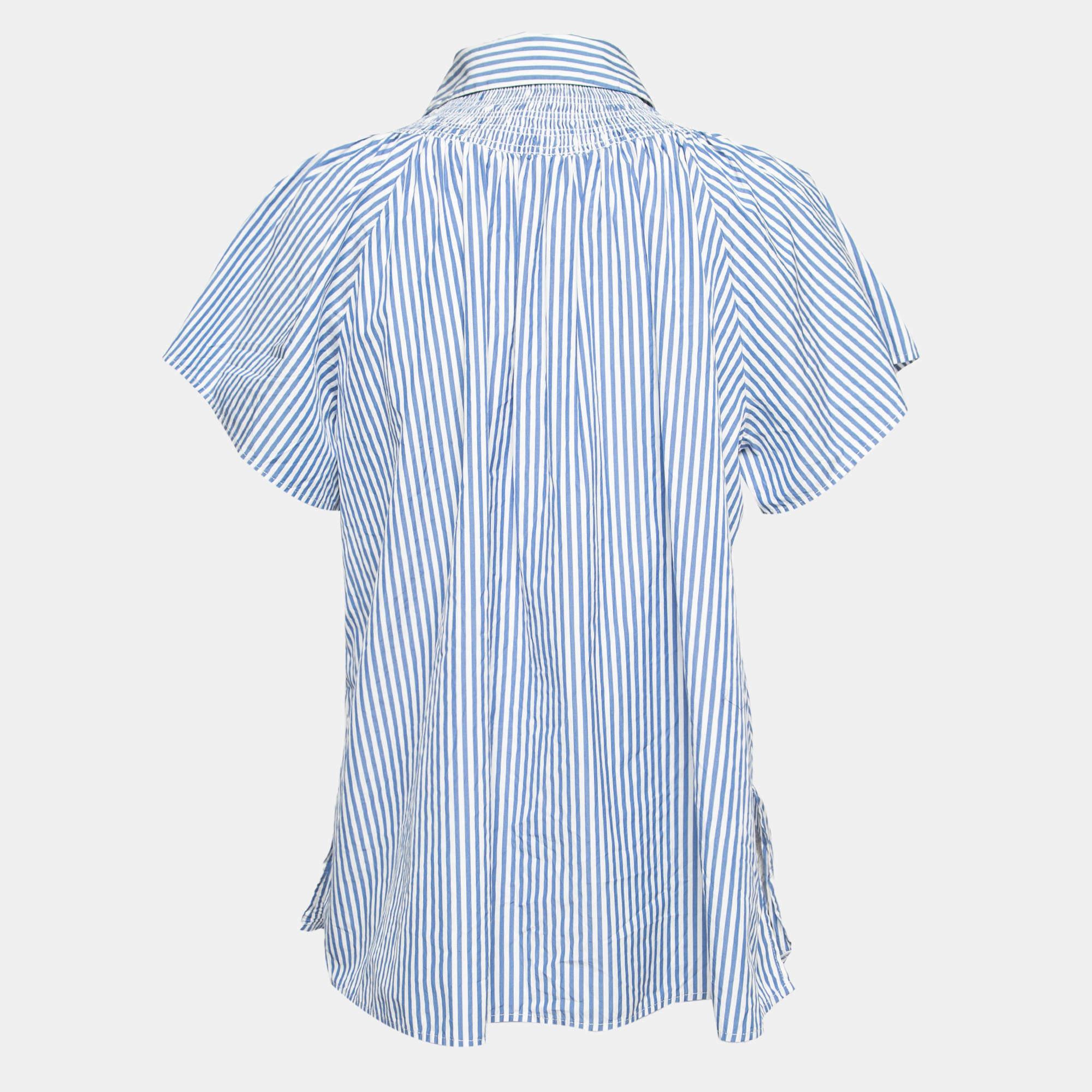 Le camicie sono un elemento indispensabile del guardaroba.  Nel weekend Max Mara ti propone una creazione versatile ed elegante. È stato confezionato con tessuti di alta qualità per un look e una vestibilità di classe.