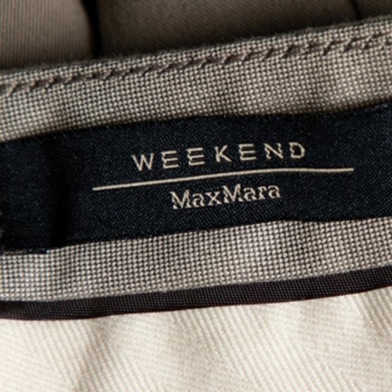 De las mujeres Fin de Semana Max Mara Falda de Algodón Crudo L en venta