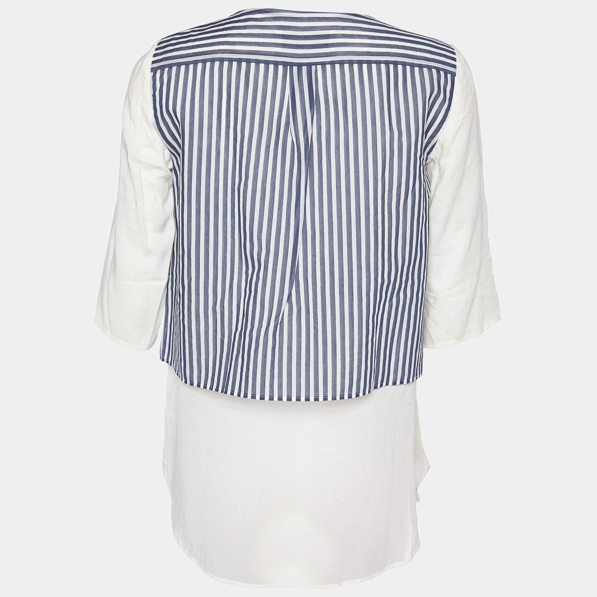 As shirts are an indispensable part of a wardrobe Weekend Max Mara brings you a creation that is both versatile and stylish. It has been tailored from high quality fabric for a classy look and fit.