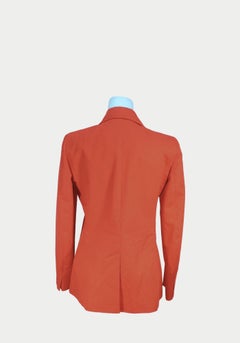 Weekend MaxMara Orange Tailored Blazer - US 8 / EU 40