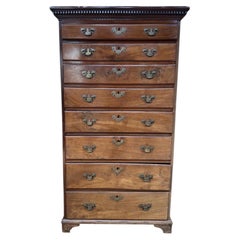 Weekly Chest - Chiffonier - English Tall Chest of Drawers