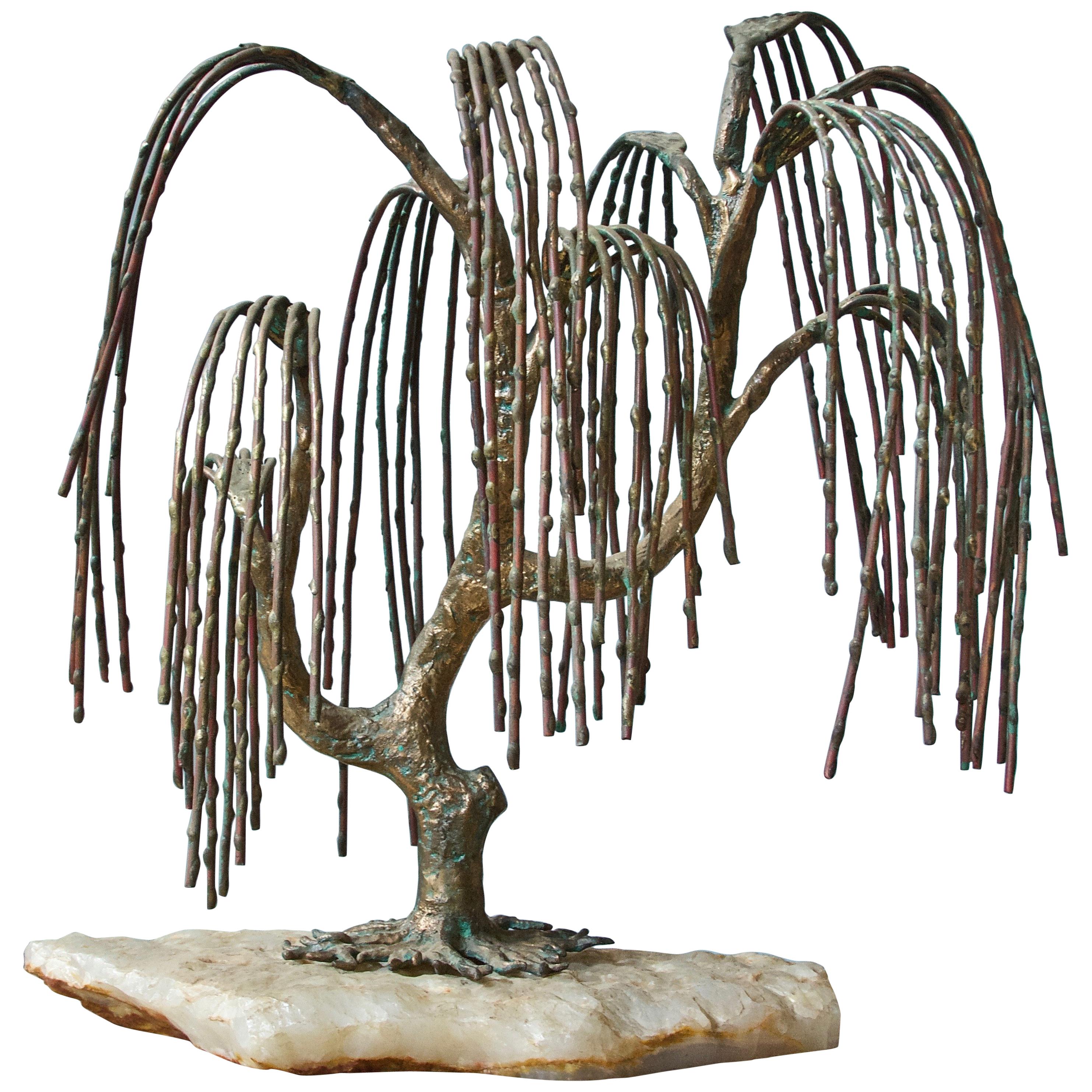 Weeping Willow Sculpture by Brian Bijan