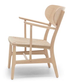 Wegner 'CH22' Chair in Oak White Oil & Natural Papercord for Carl Hansen & Son