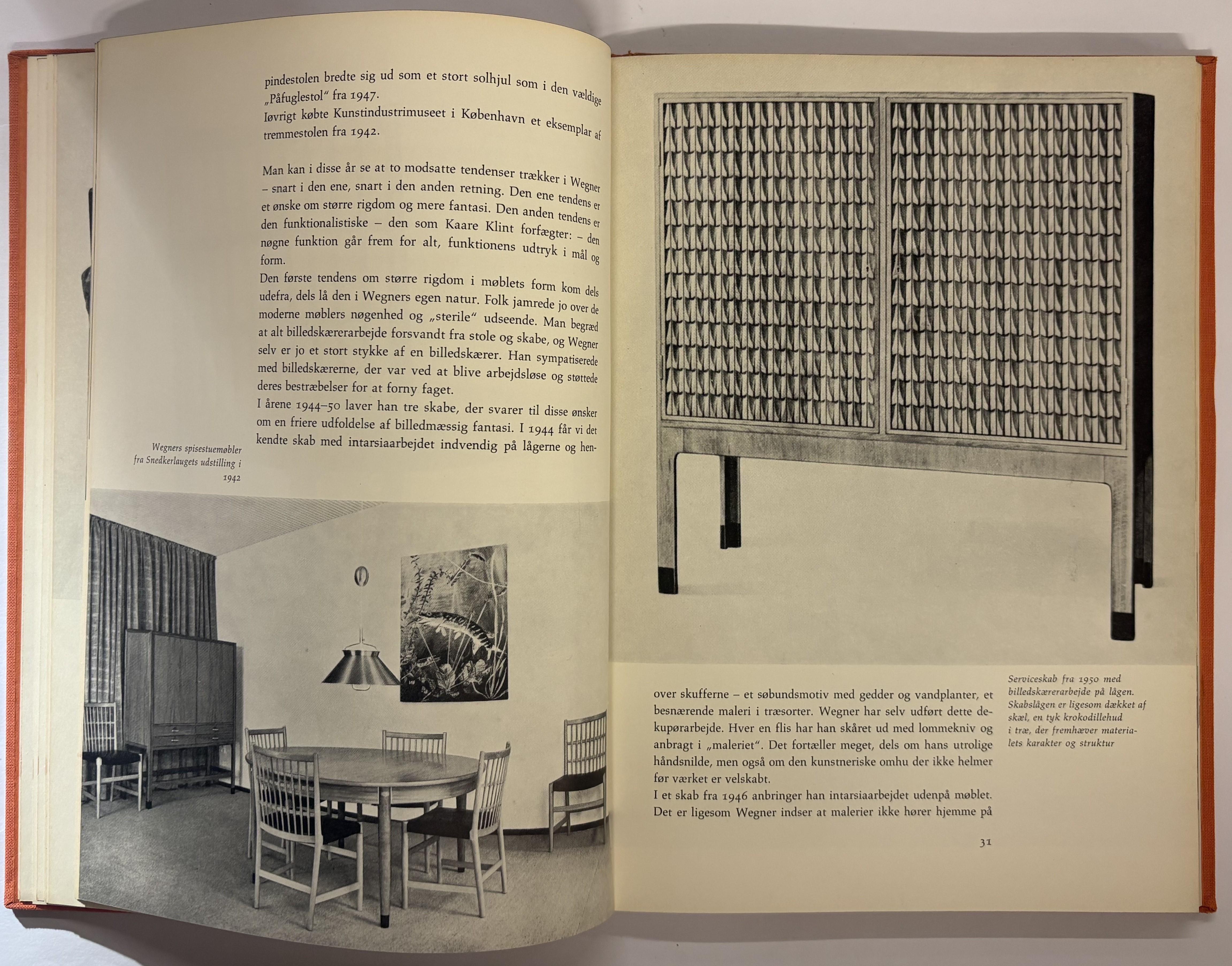 Wegner: En Dansk Mobelkunstner von Johan Moller Nielsen (Buch) (20. Jahrhundert) im Angebot