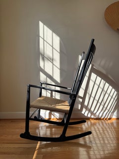 Wegner J16 Rocking Chair by Hans Wegner for FDB Møbler