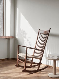 Wegner J16 Rocking Chair - Oiled Walnut/Natural Paper Cord by Hans J. Wegner