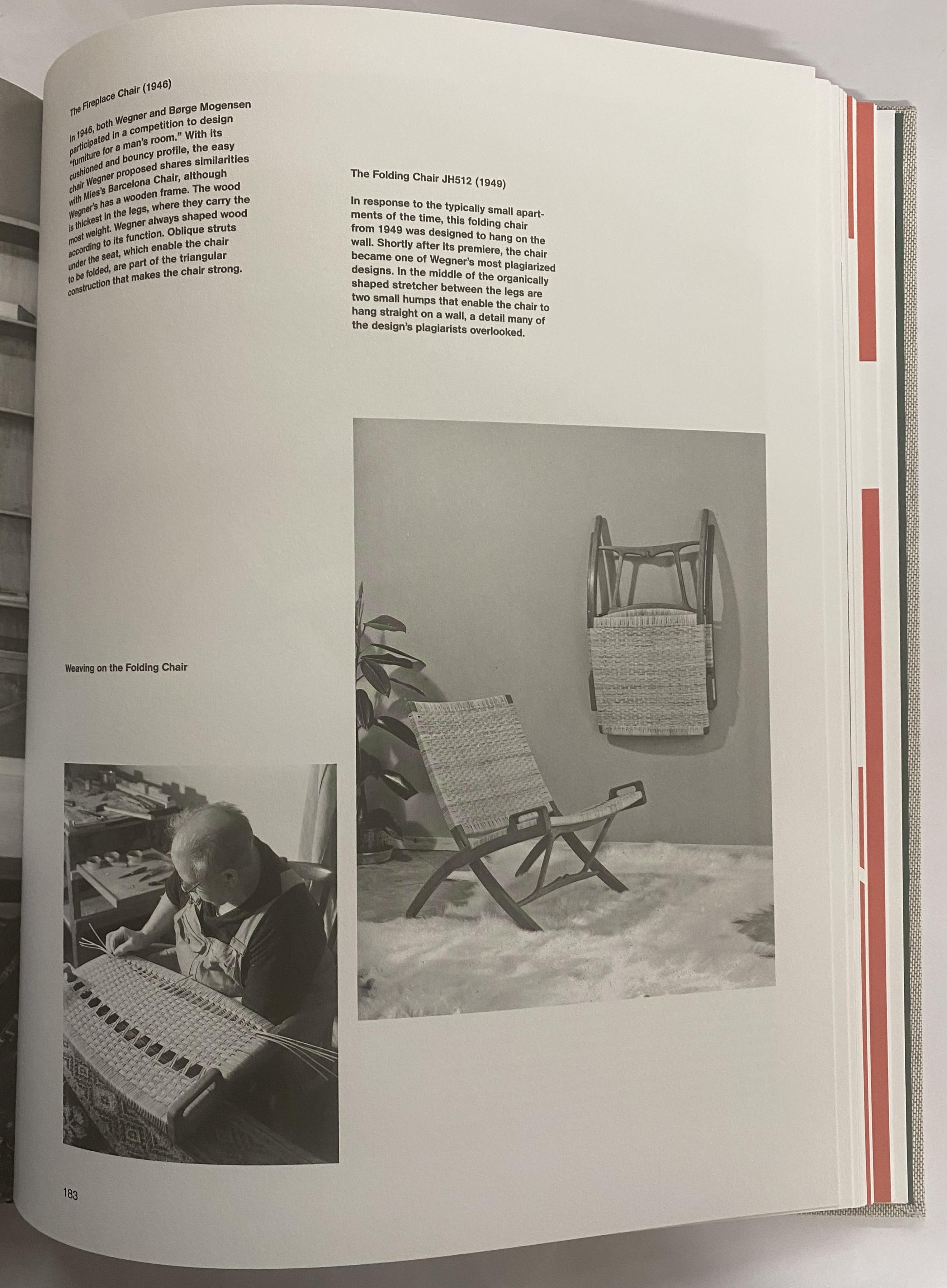 Wegner Just One Good Chair by Christian Holmsted Olesen (Book) For Sale 10