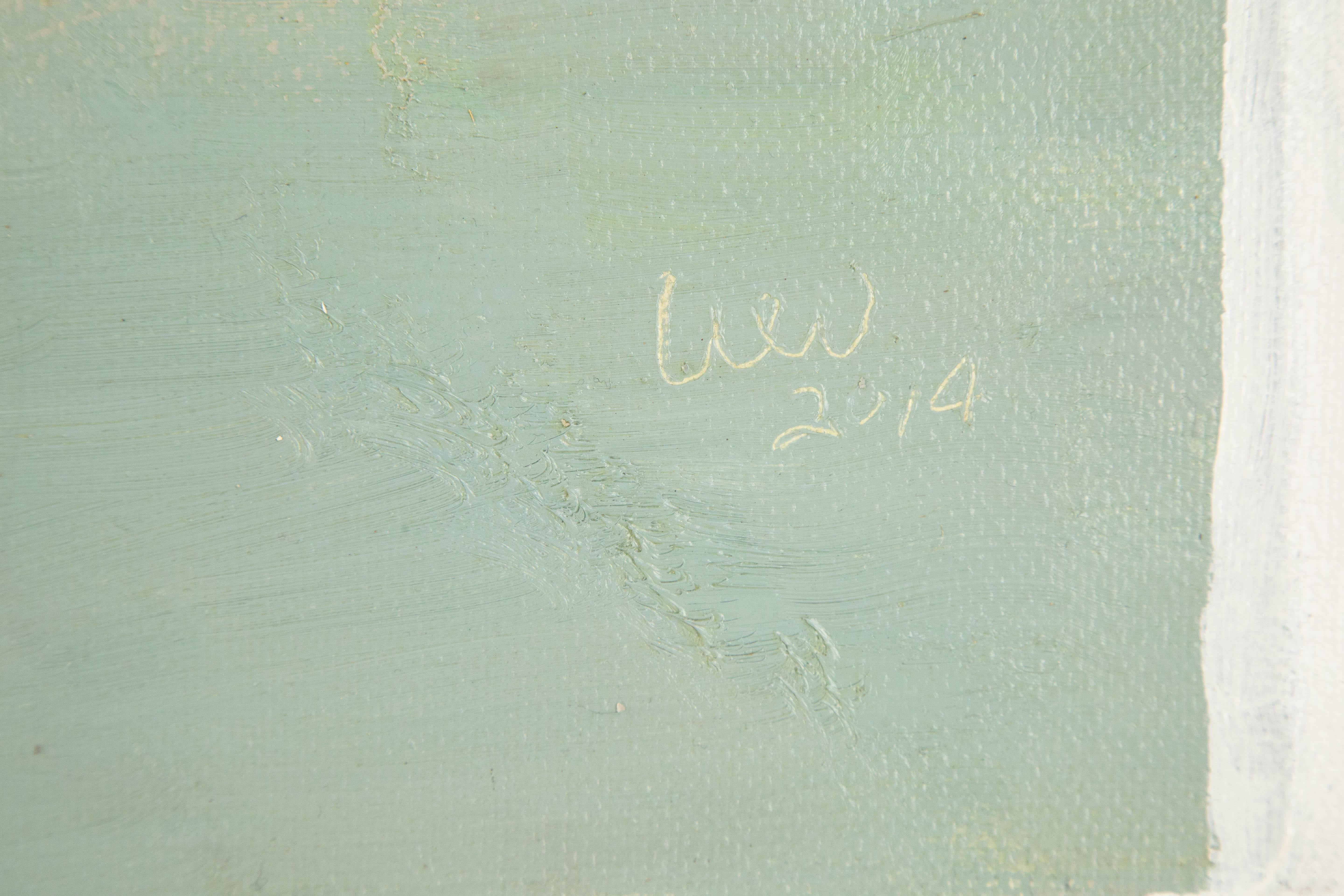 Wei Wang Landscape Original Oil On Canvas 