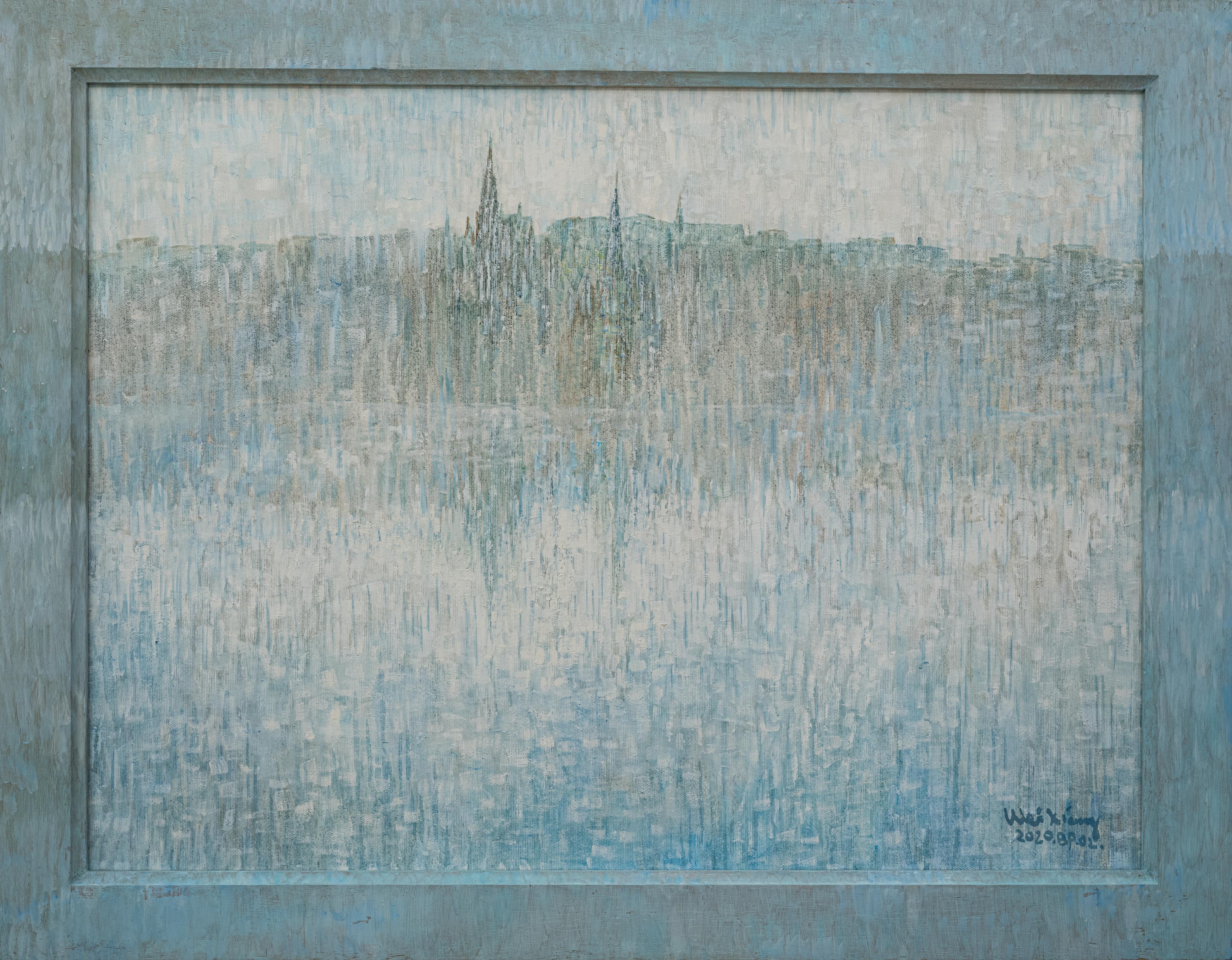 My Budapest II - Painting by Wei Xiang