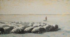 Horloge de moutons (Hongrie)