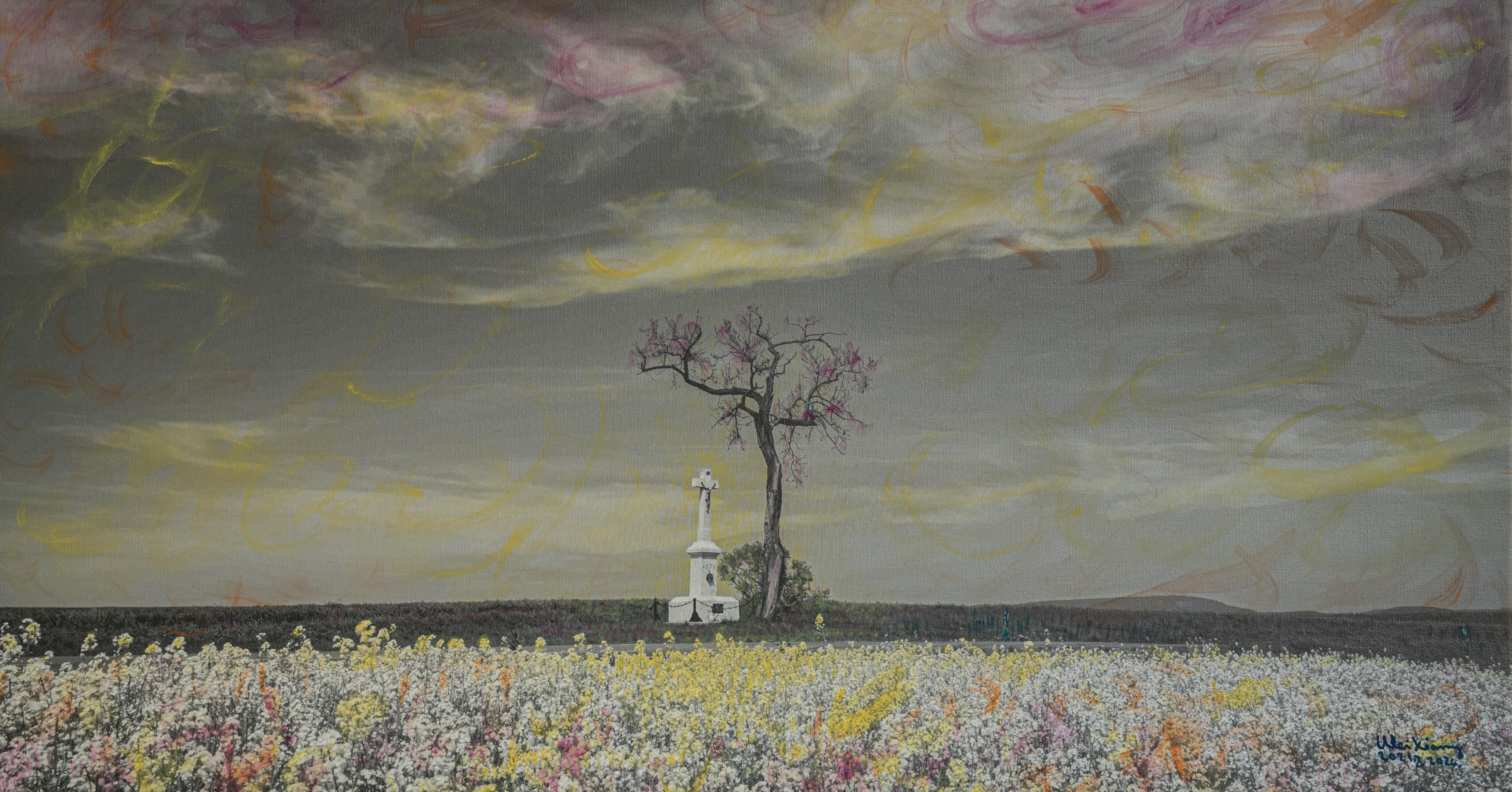 Das Kreuz und der alte Baum (ungarisch)