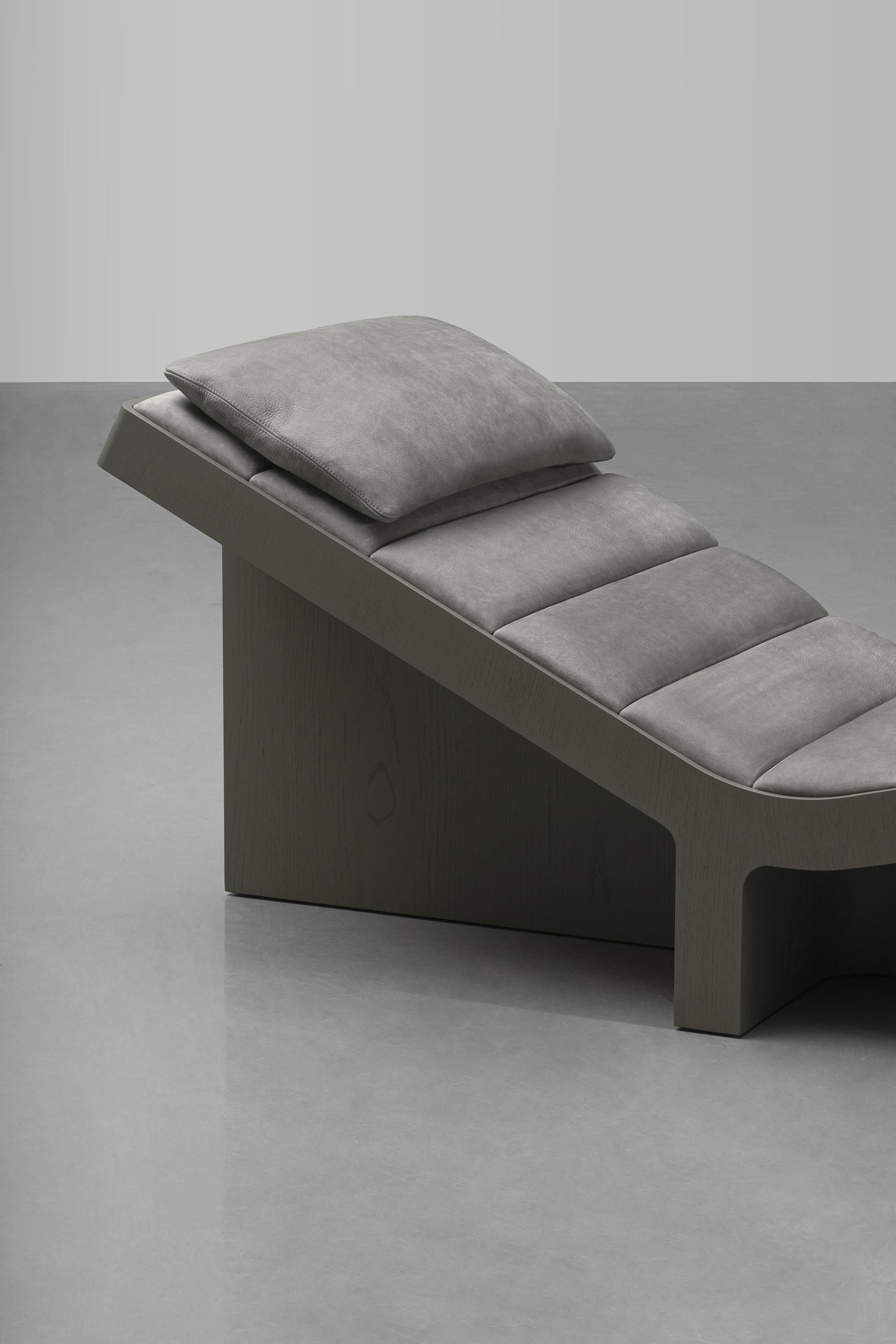 Post-Modern Weight of Shadow Chaise Longue by Atelier V&F  For Sale