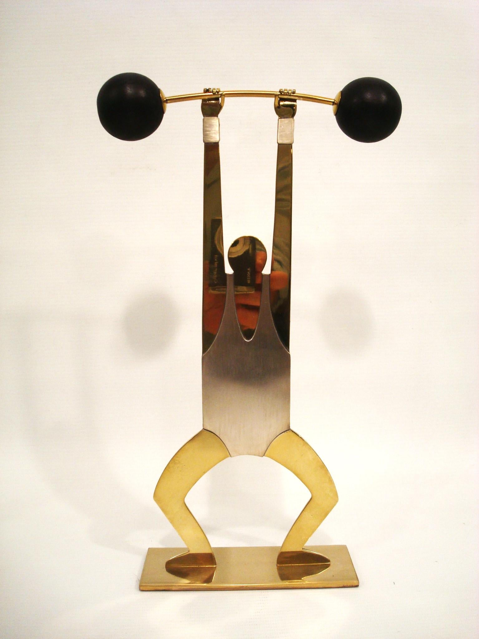 Art Deco / Vintage liftweight sculpture.
Weightlifter Hagenauer mid-century / Art Deco Sculpture - Austria 1930
Franz Hagenauer sculpture of a weightlifter.
Marked: WHW - Atelier Hagenauer Wien - Made in Austria