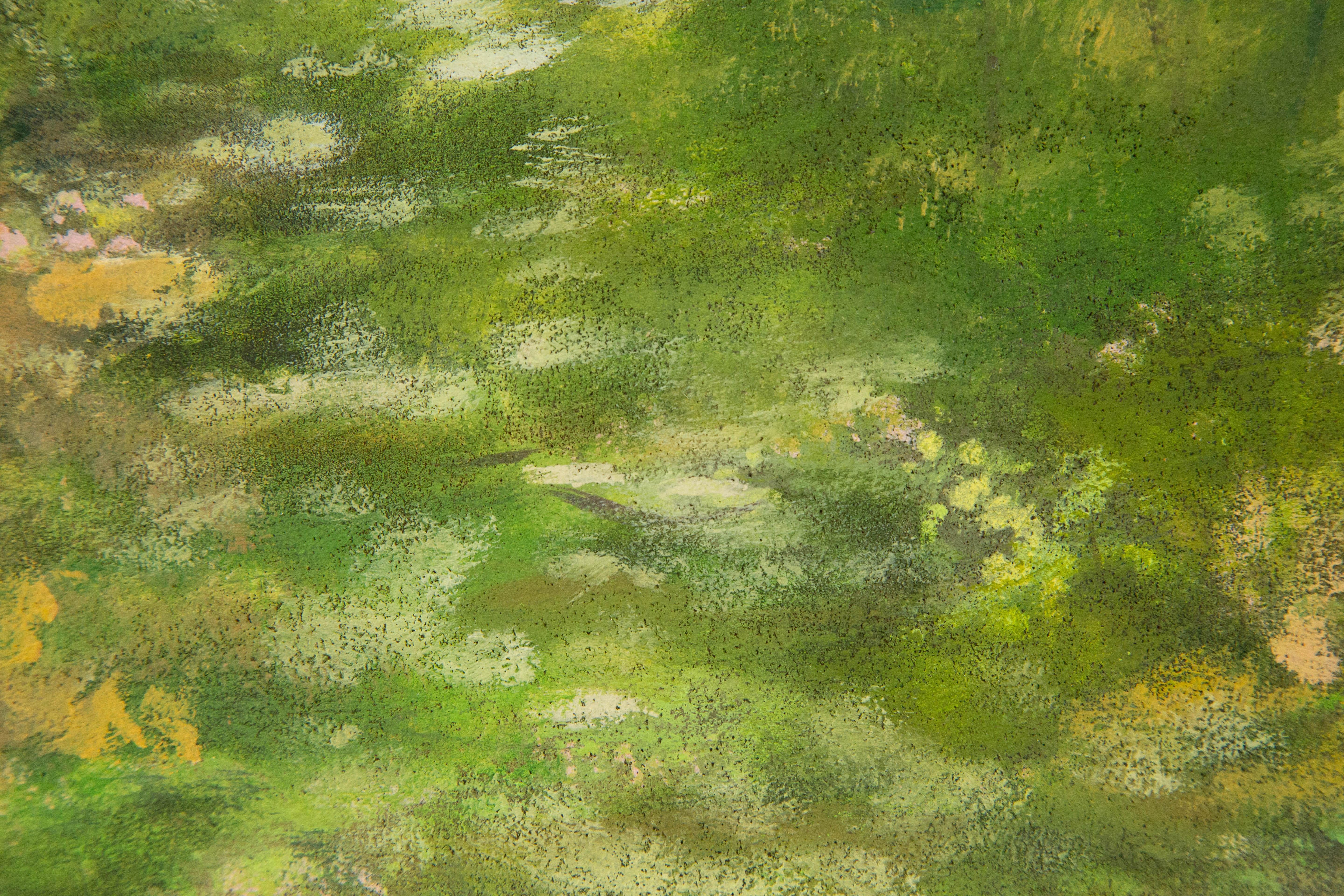 Weihai Zhang Impressionist Original Mixed Media 