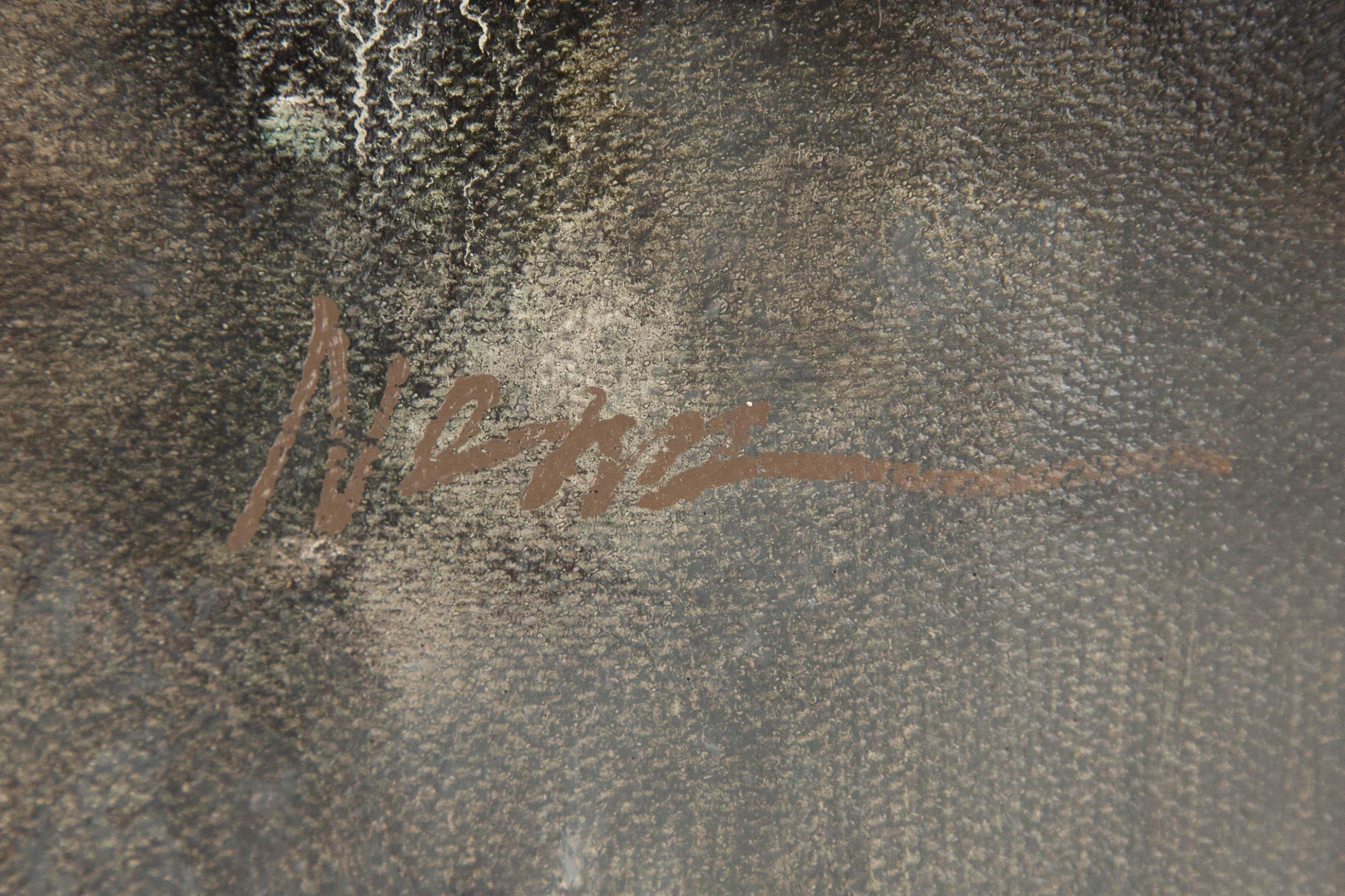 Weijie Ma Landscape Original Oil On Canvas 