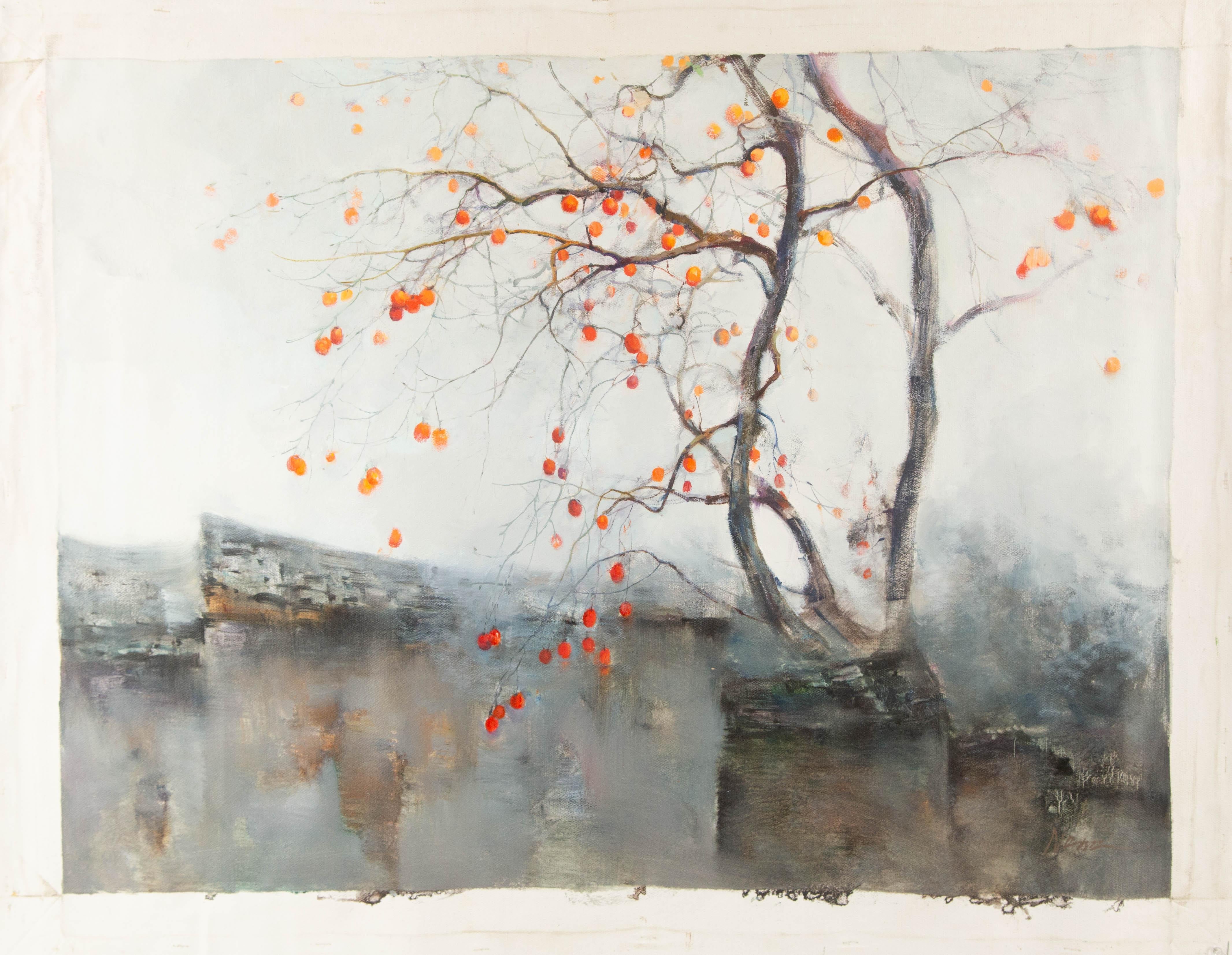 Weijie Ma Landscape Original Oil On Canvas 