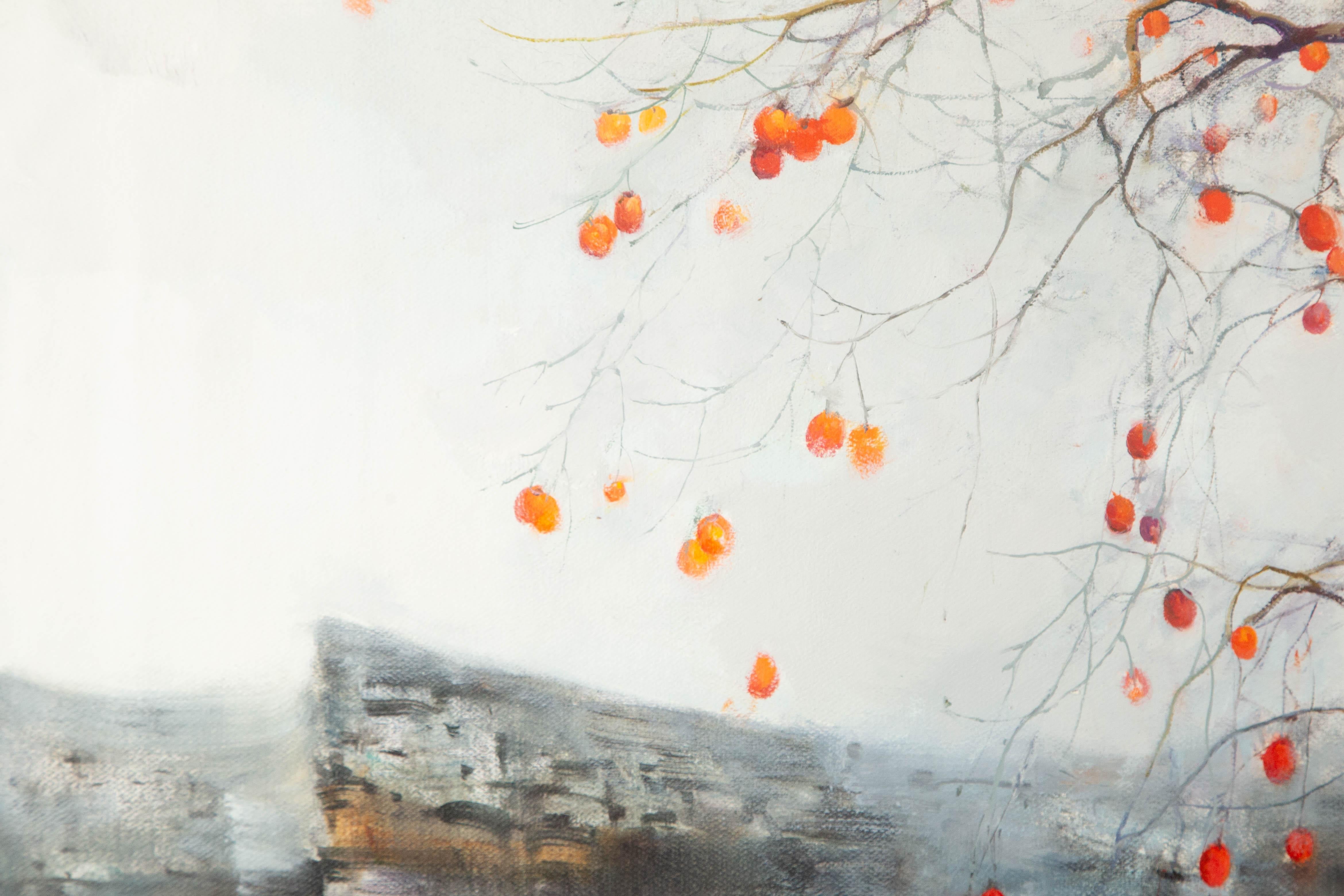 Weijie Ma Landscape Original Oil On Canvas 