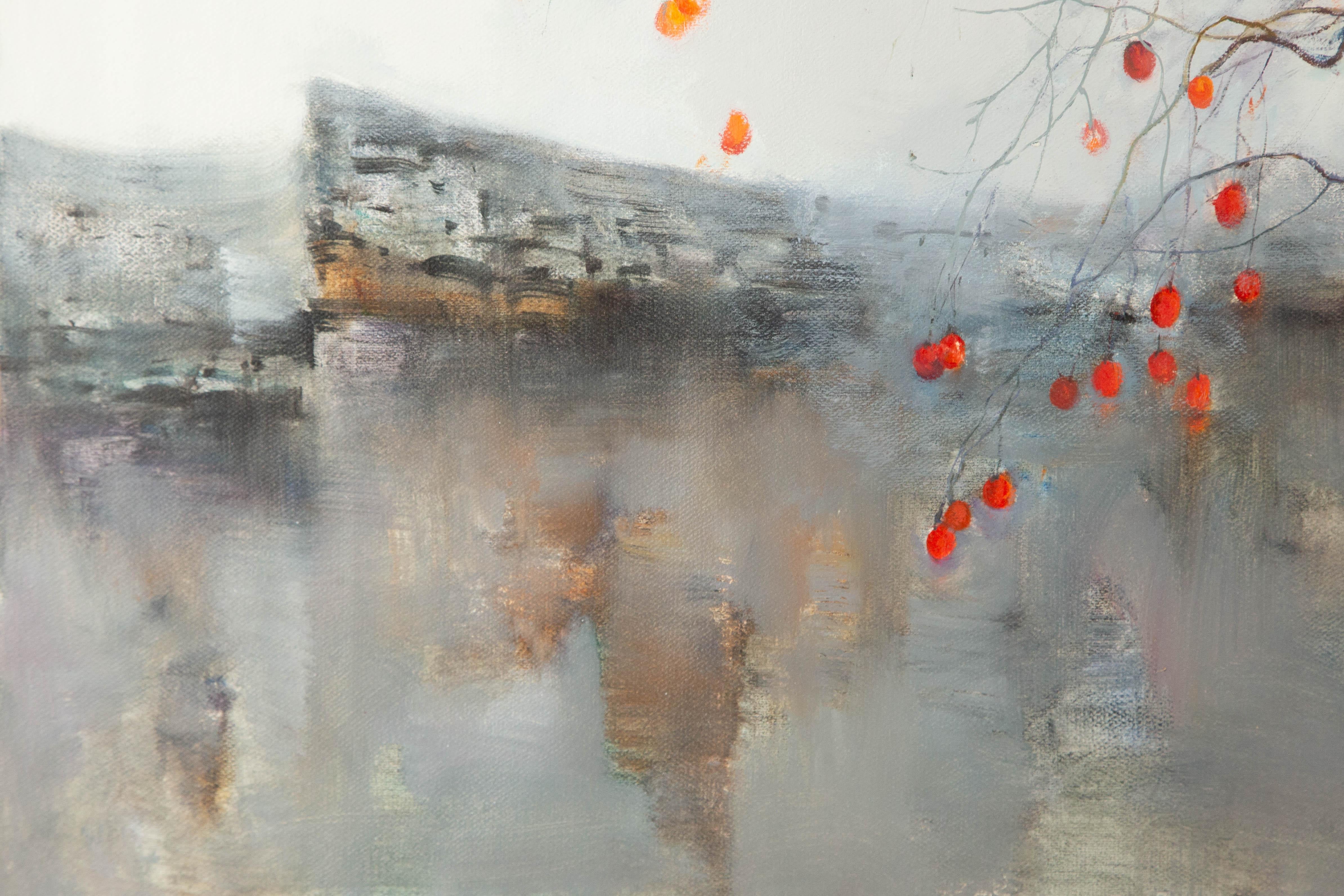 Weijie Ma Landscape Original Oil On Canvas 