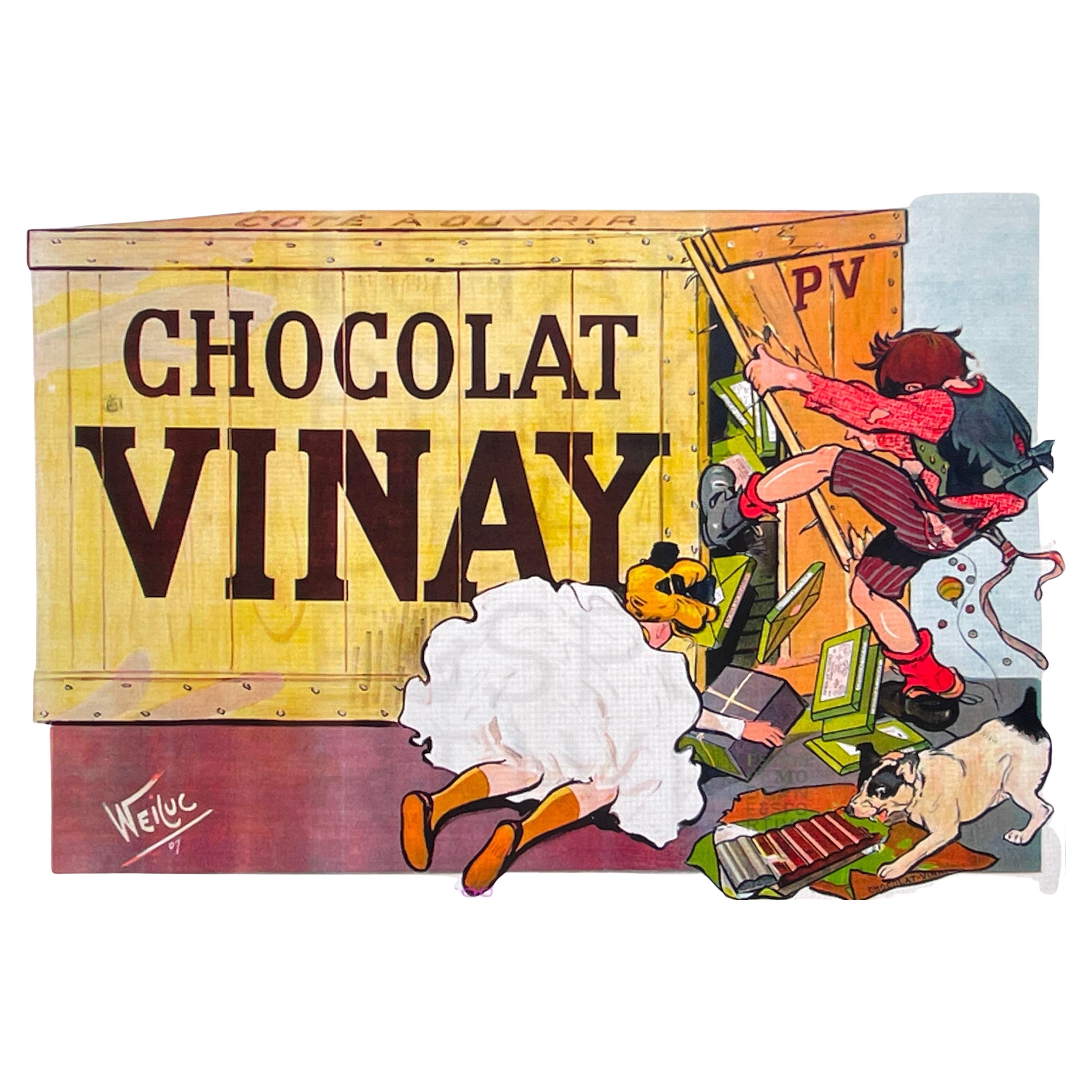 Weiluc Chocolate Vinay Poster Very Large