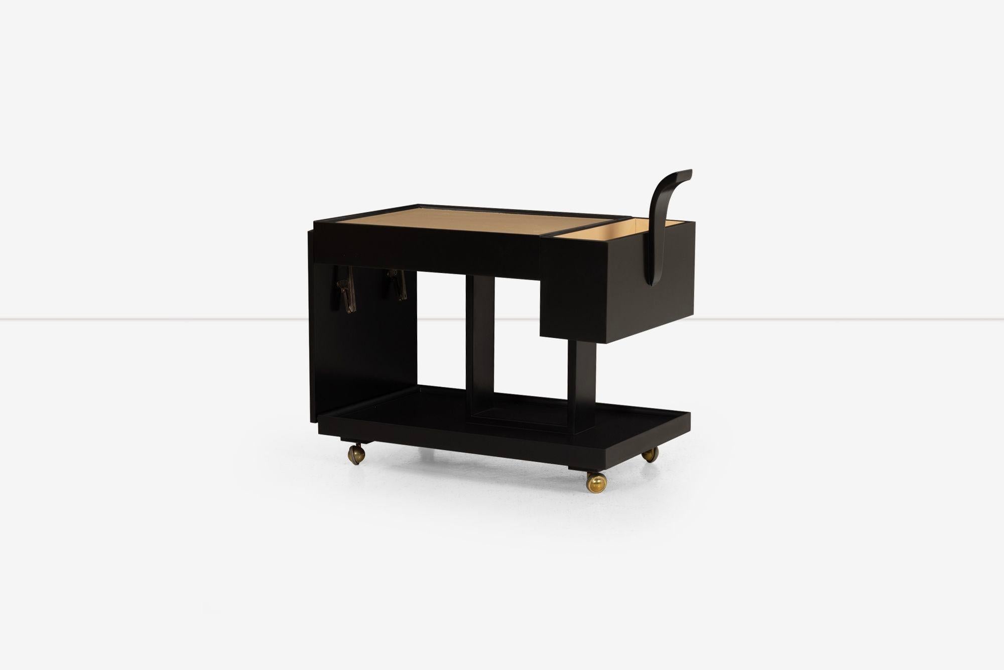 Mid-20th Century Weiman Bar Cart with Serving Extension For Sale