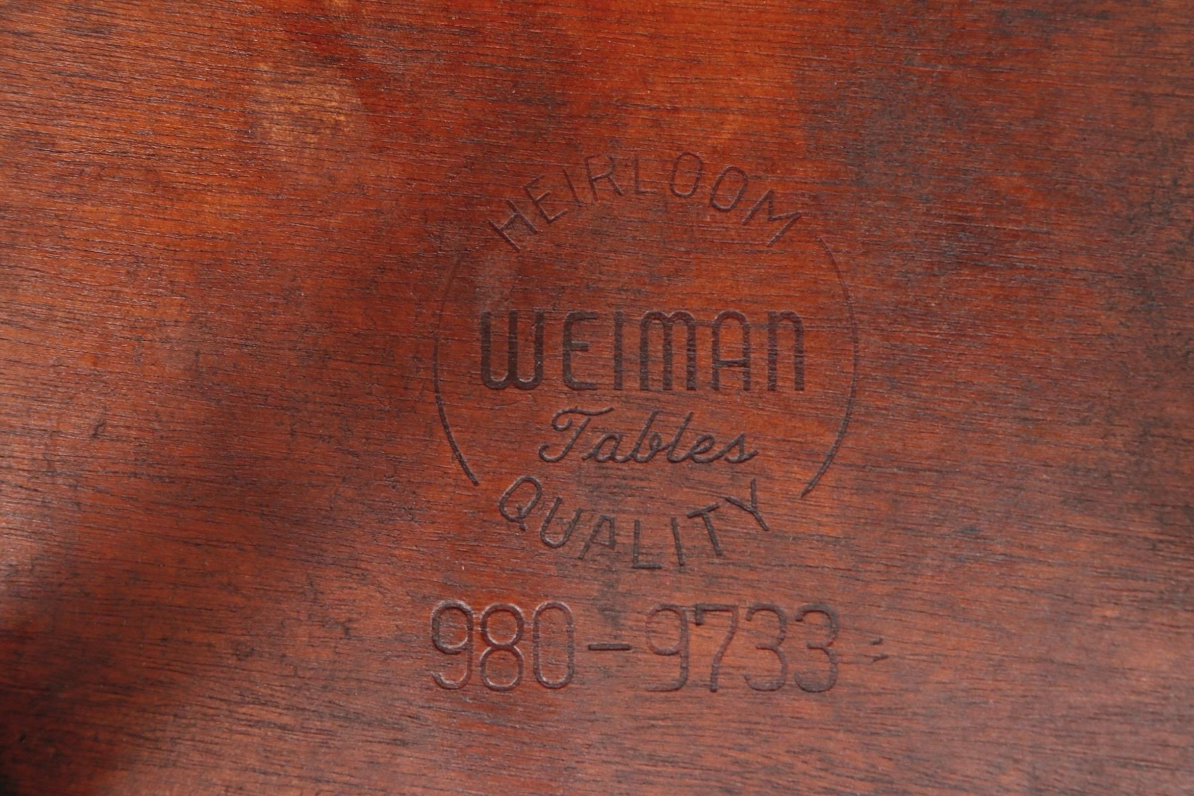 Weiman Biedermeier-Salontische, ein Paar im Angebot 4