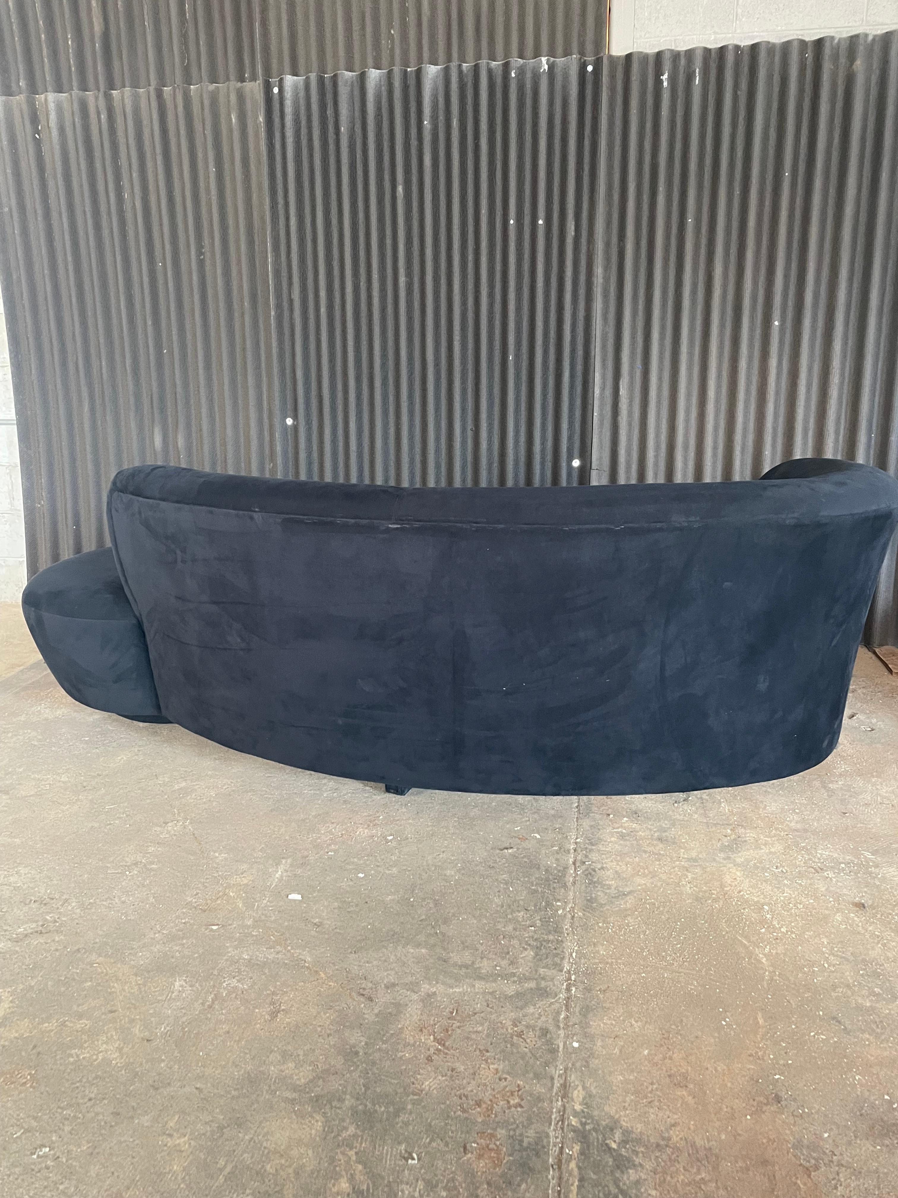 Weiman Curved Cloud Sofa For Sale 2