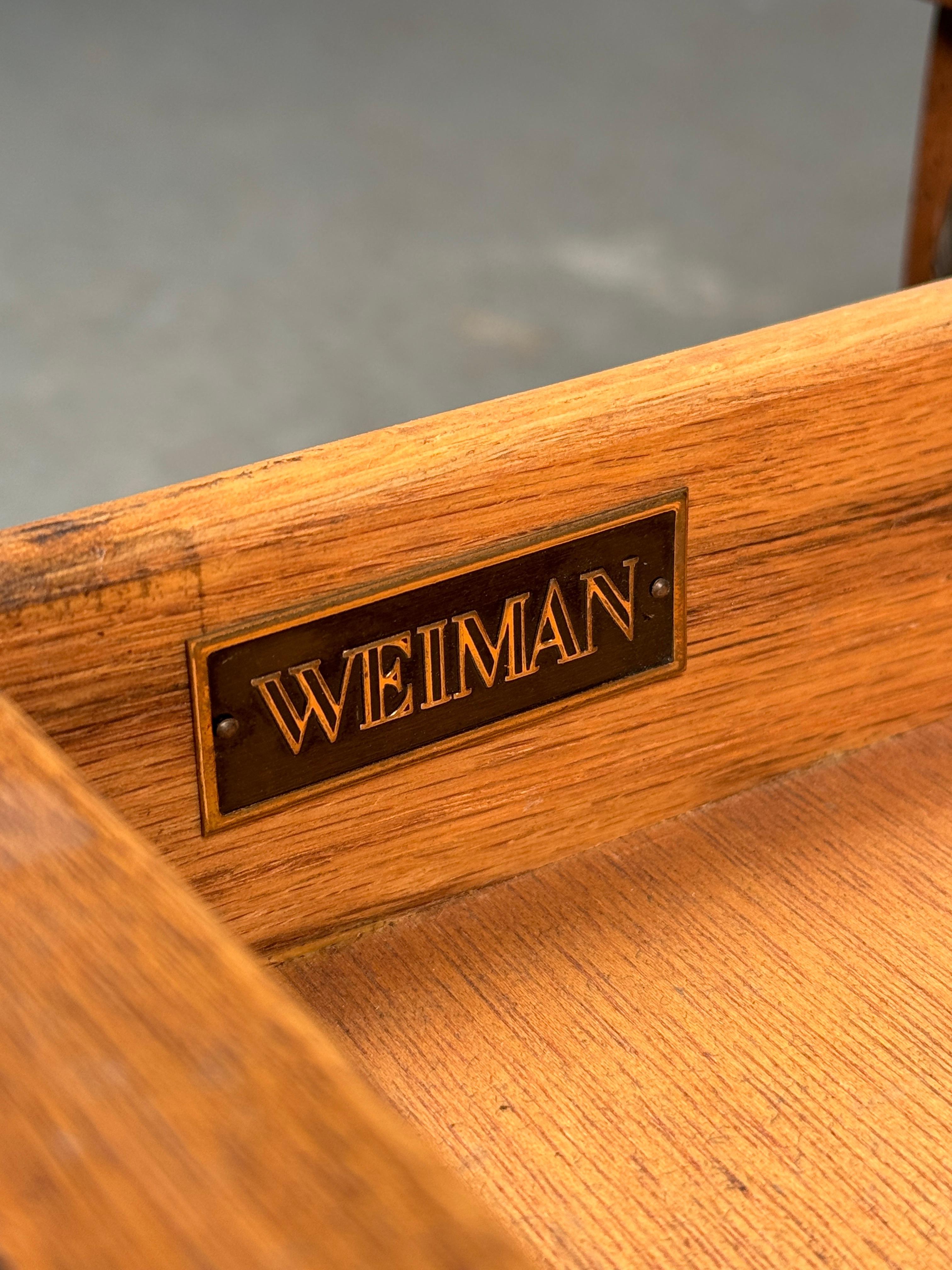 Weiman Rockwood Collection Neo-Classical Walnut Side Table For Sale 6