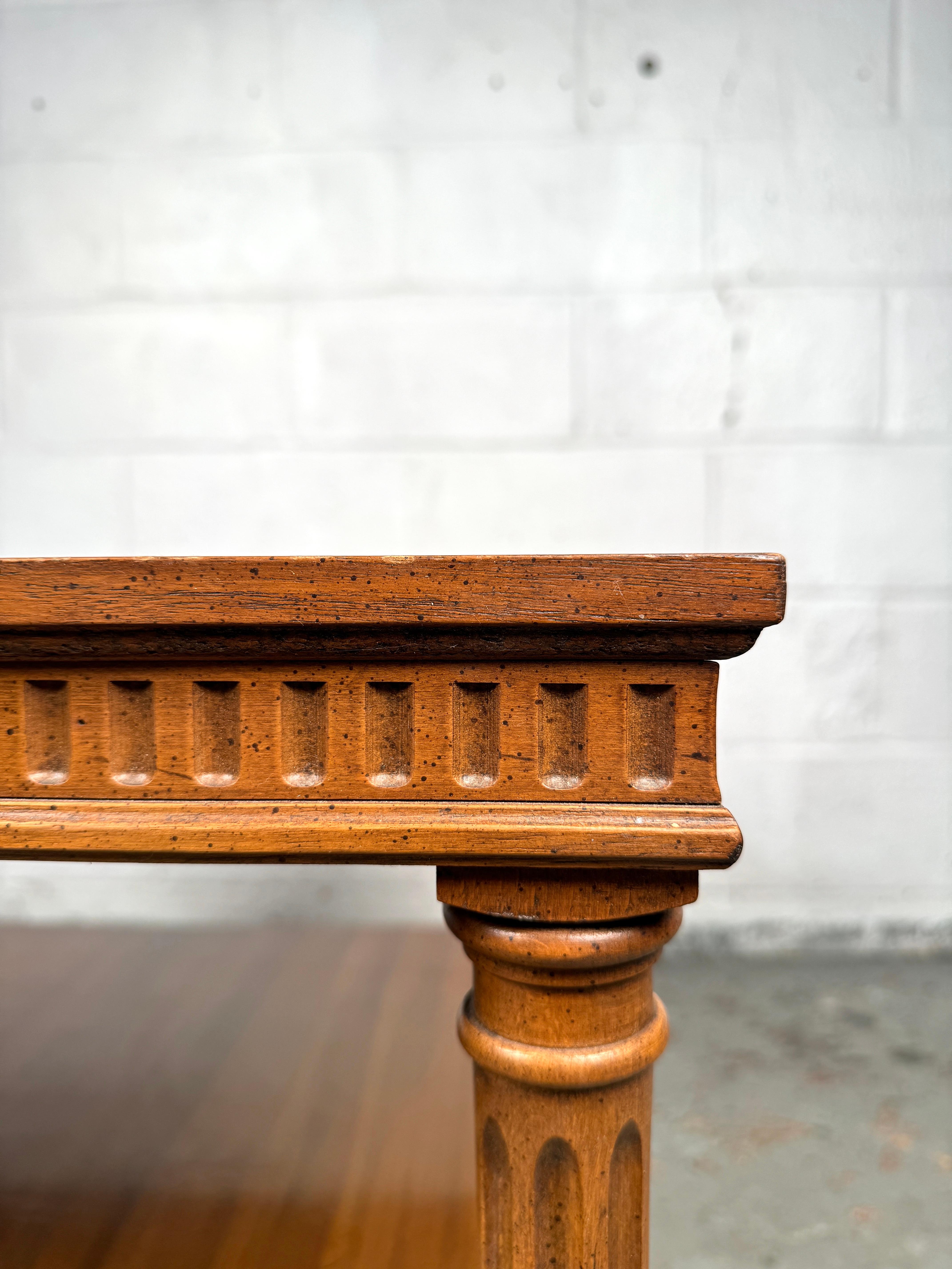 Weiman Rockwood Collection Neo-Classical Walnut Side Table For Sale 7
