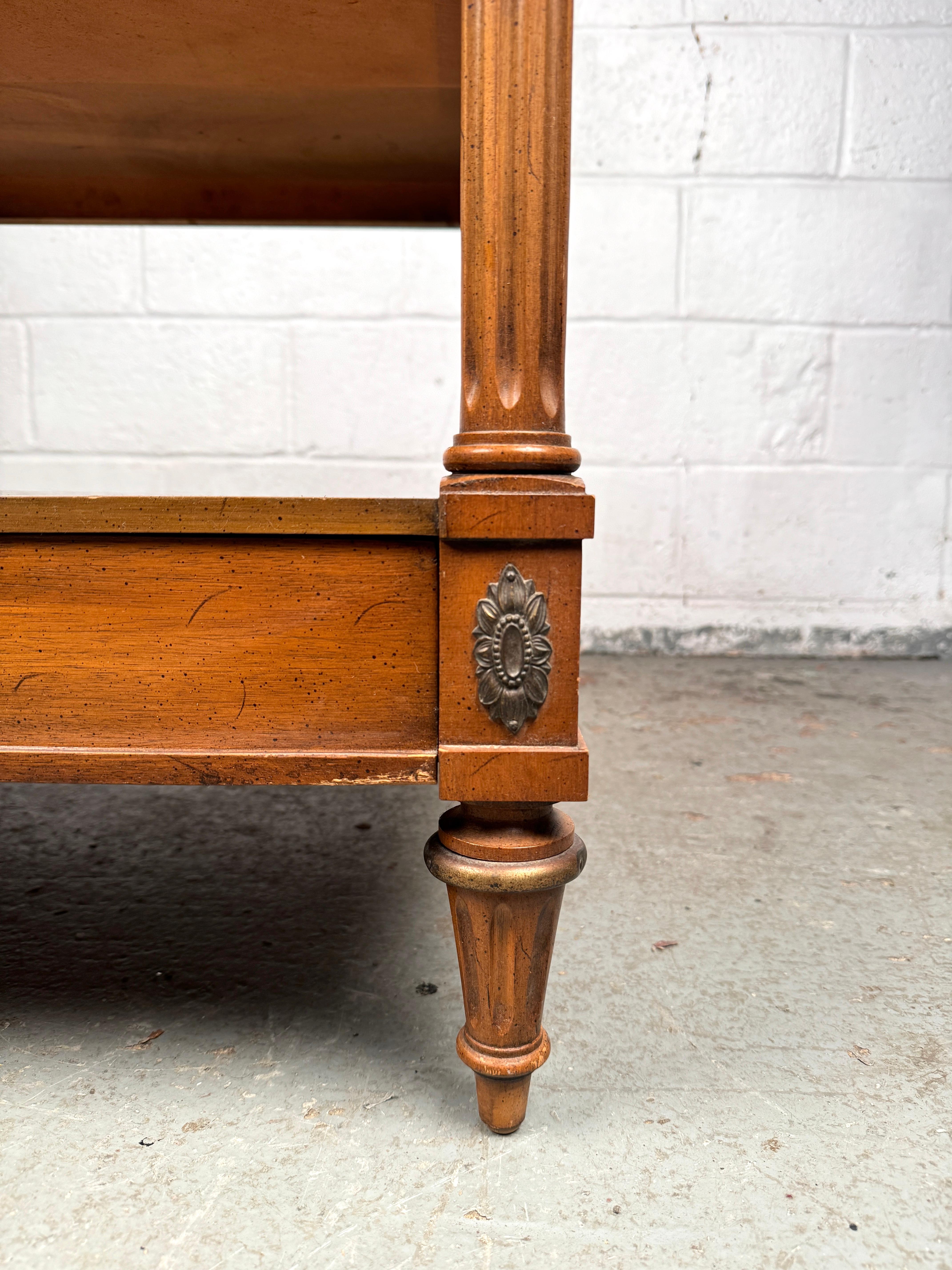 Weiman Rockwood Collection Neo-Classical Walnut Side Table For Sale 8