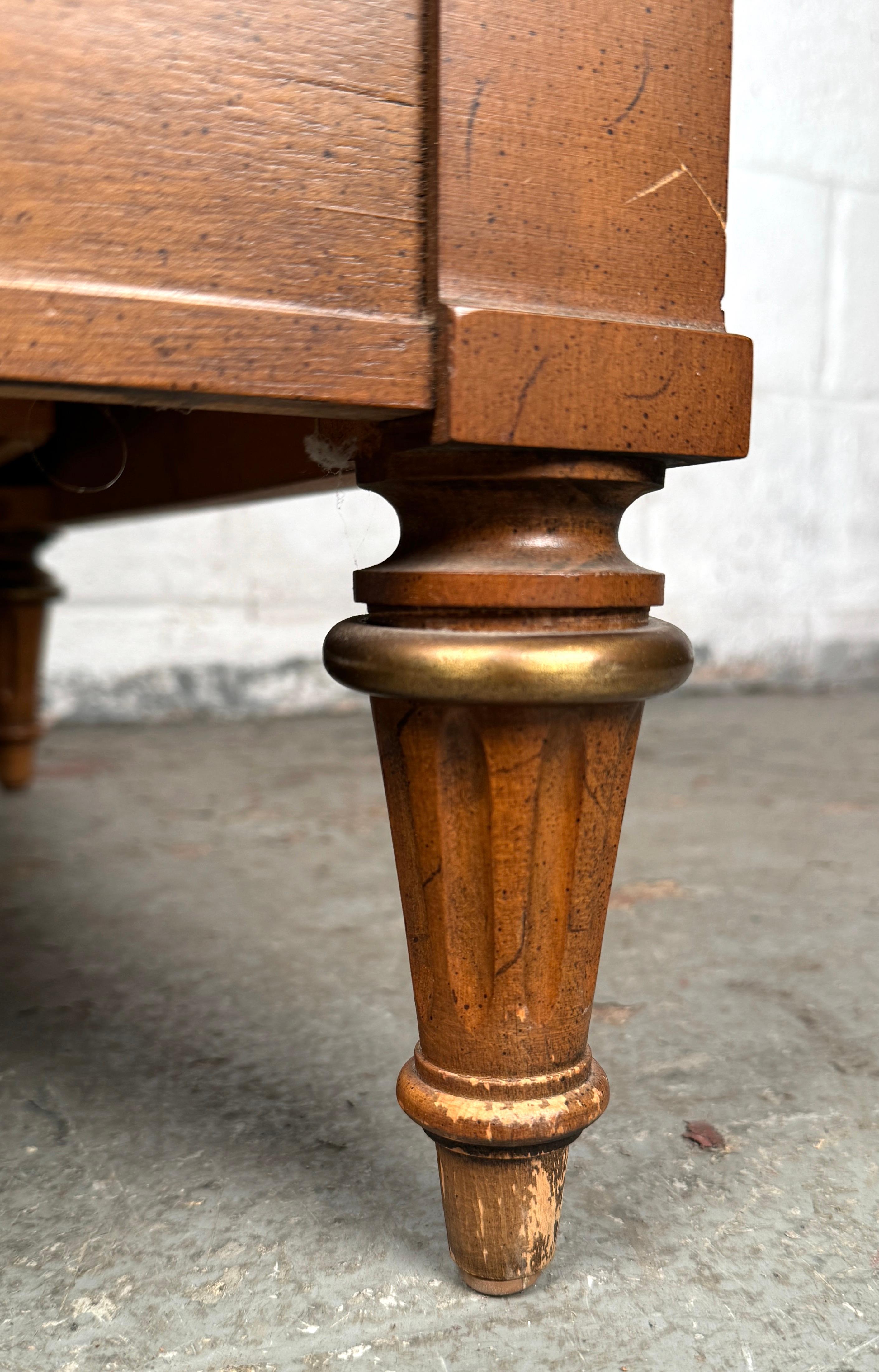 Weiman Rockwood Collection Neo-Classical Walnut Side Table For Sale 11