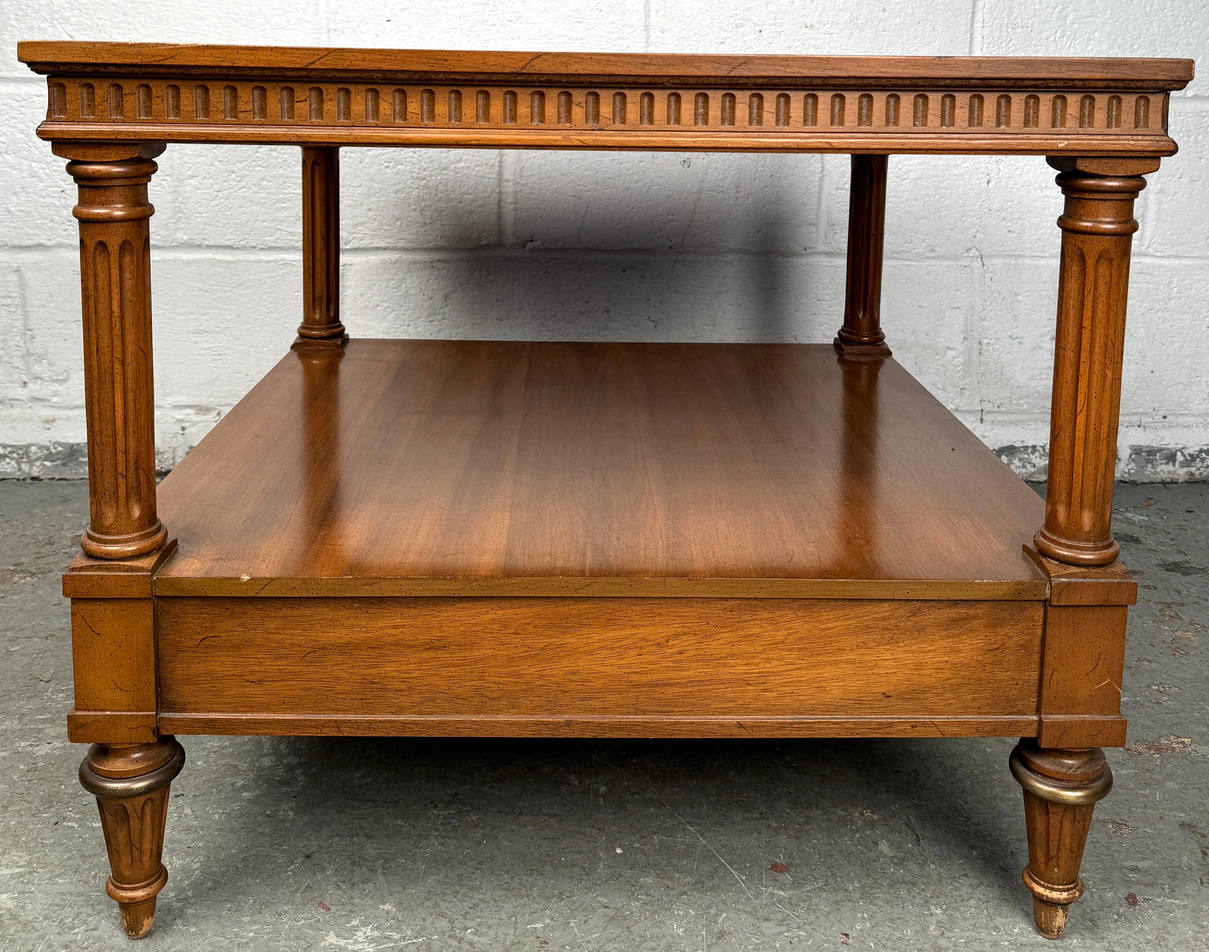 Weiman Rockwood Collection Neo-Classical Walnut Side Table For Sale 12