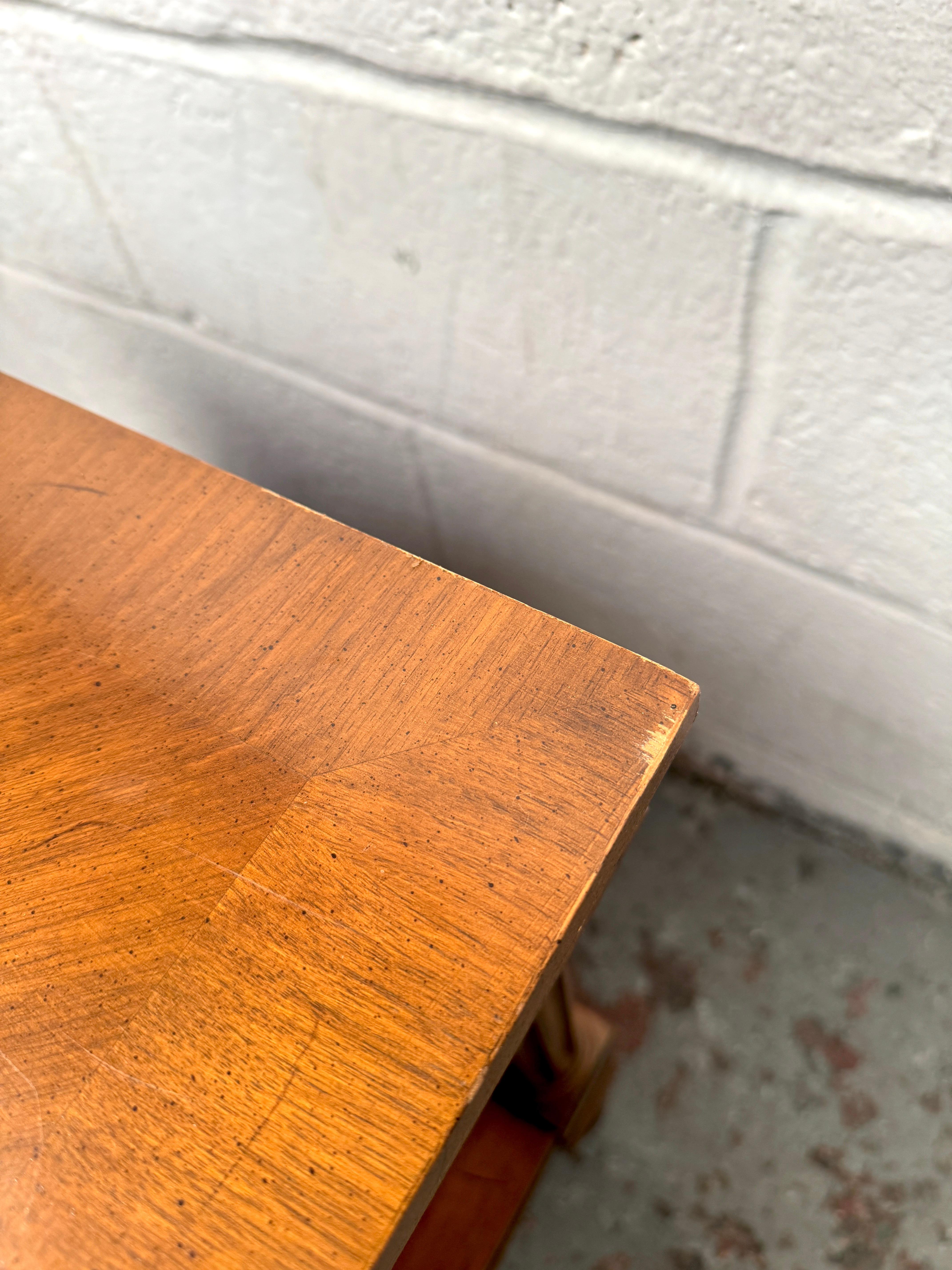 20th Century Weiman Rockwood Collection Neo-Classical Walnut Side Table For Sale