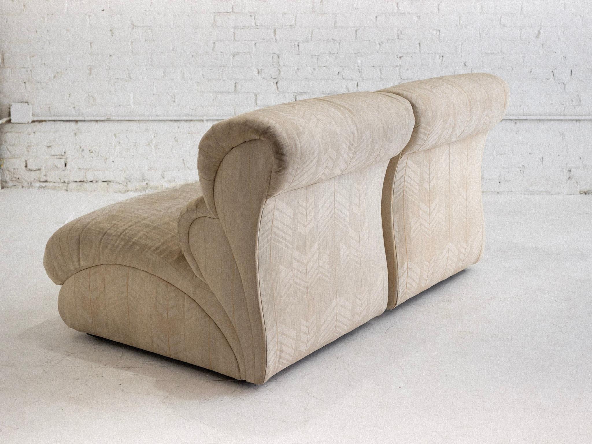 Weiman Sculptural Post Modern Sectional - 5 Pieces en vente 5