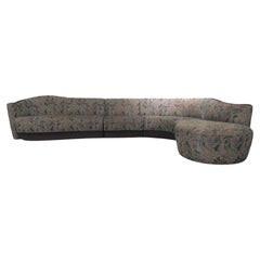 Weiman Serpentine Sectional Sofa, 4 Pieces