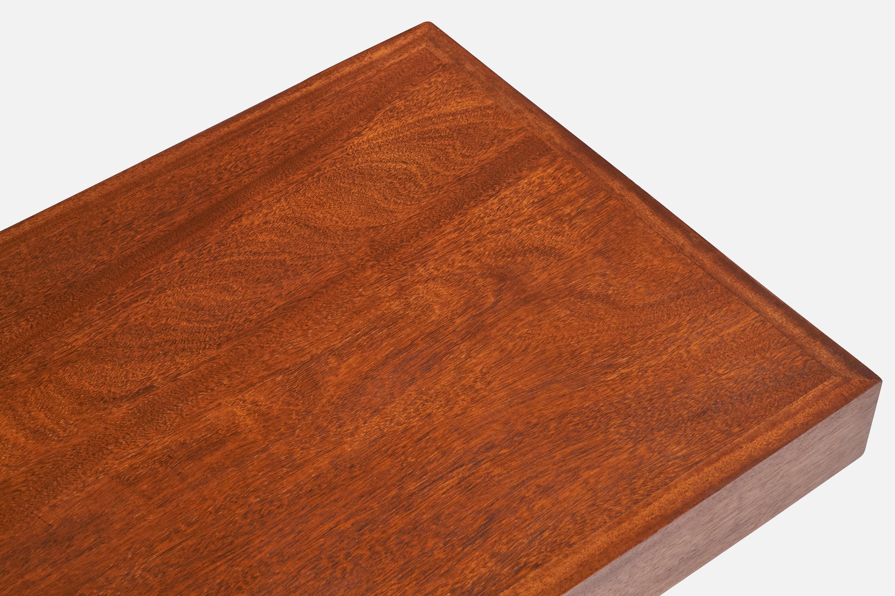 Weiman, Side Tables, Walnut, Cane, USA, 1950s 4