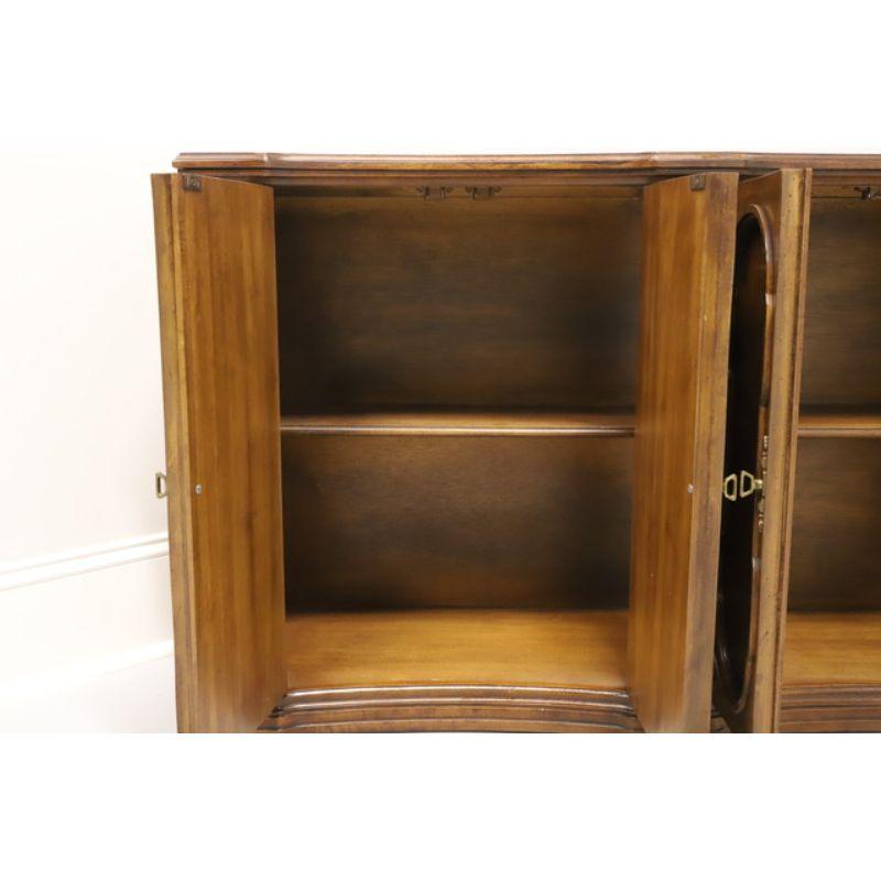 WEIMAN Mediterranean Style Burl Walnut Entry Console Cabinet 5