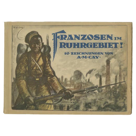 Weimar Era - German Satirical Prints Portfolio Ruhr Crisis, 1923