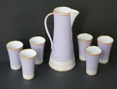 Weimar Porcelain Romeo Drinking Set Germany 1950s