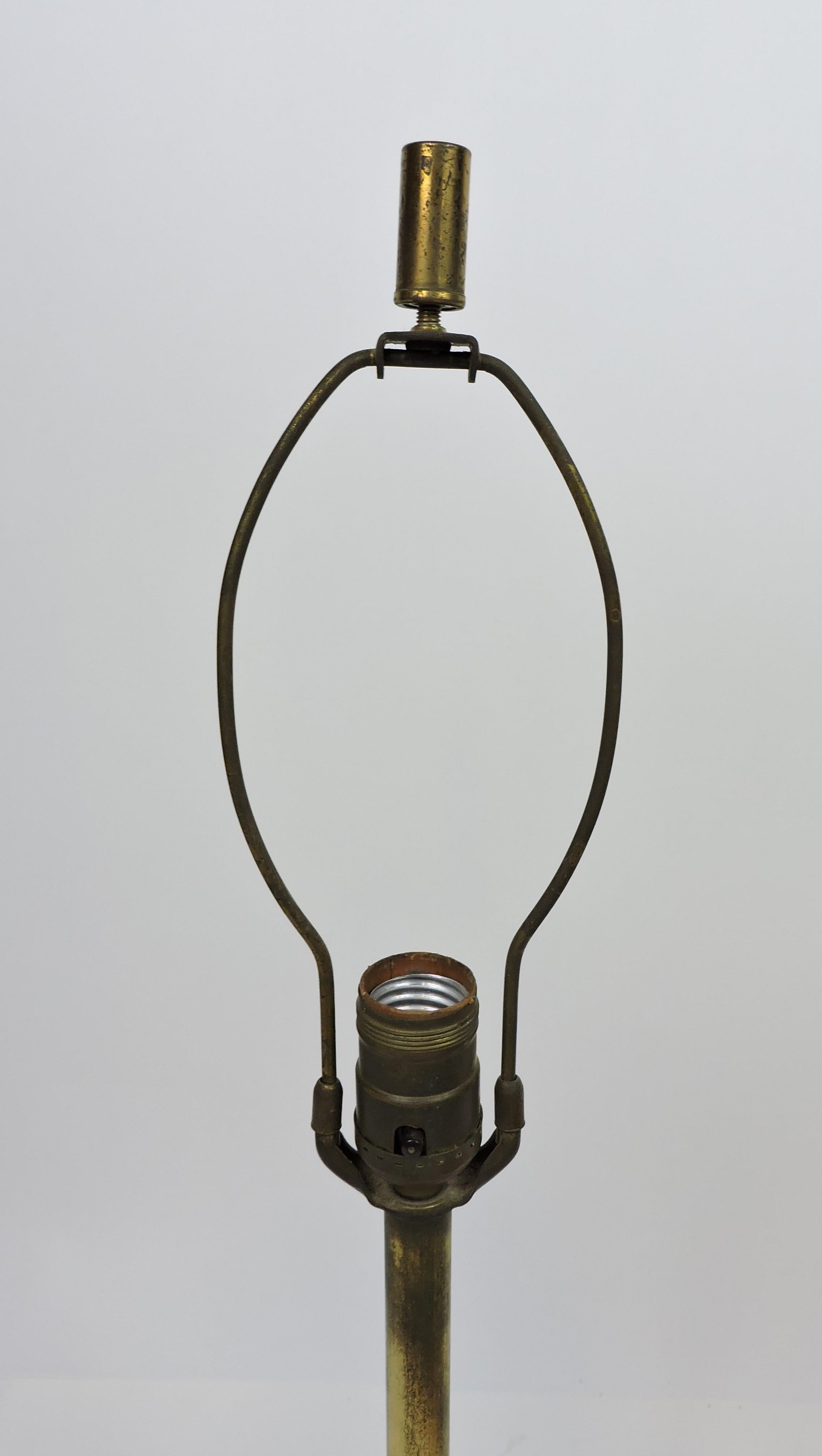Lampe de table abstraite géométrique moderniste de style Weinberg du milieu du siècle dernier Bon état - En vente à Chesterfield, NJ