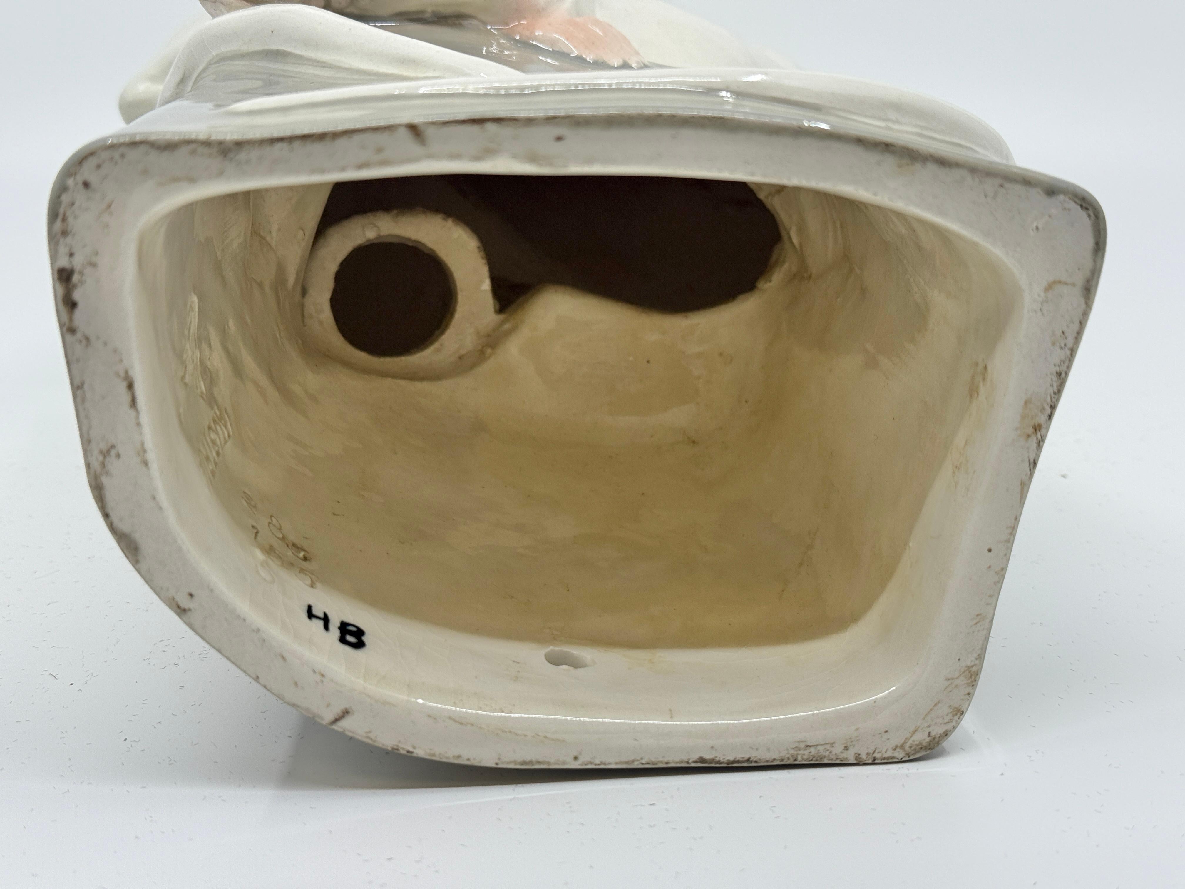 Keramische Affen aus Keramik mit Glasaugen von Weiner Kunst Keramische Affen im Angebot 8